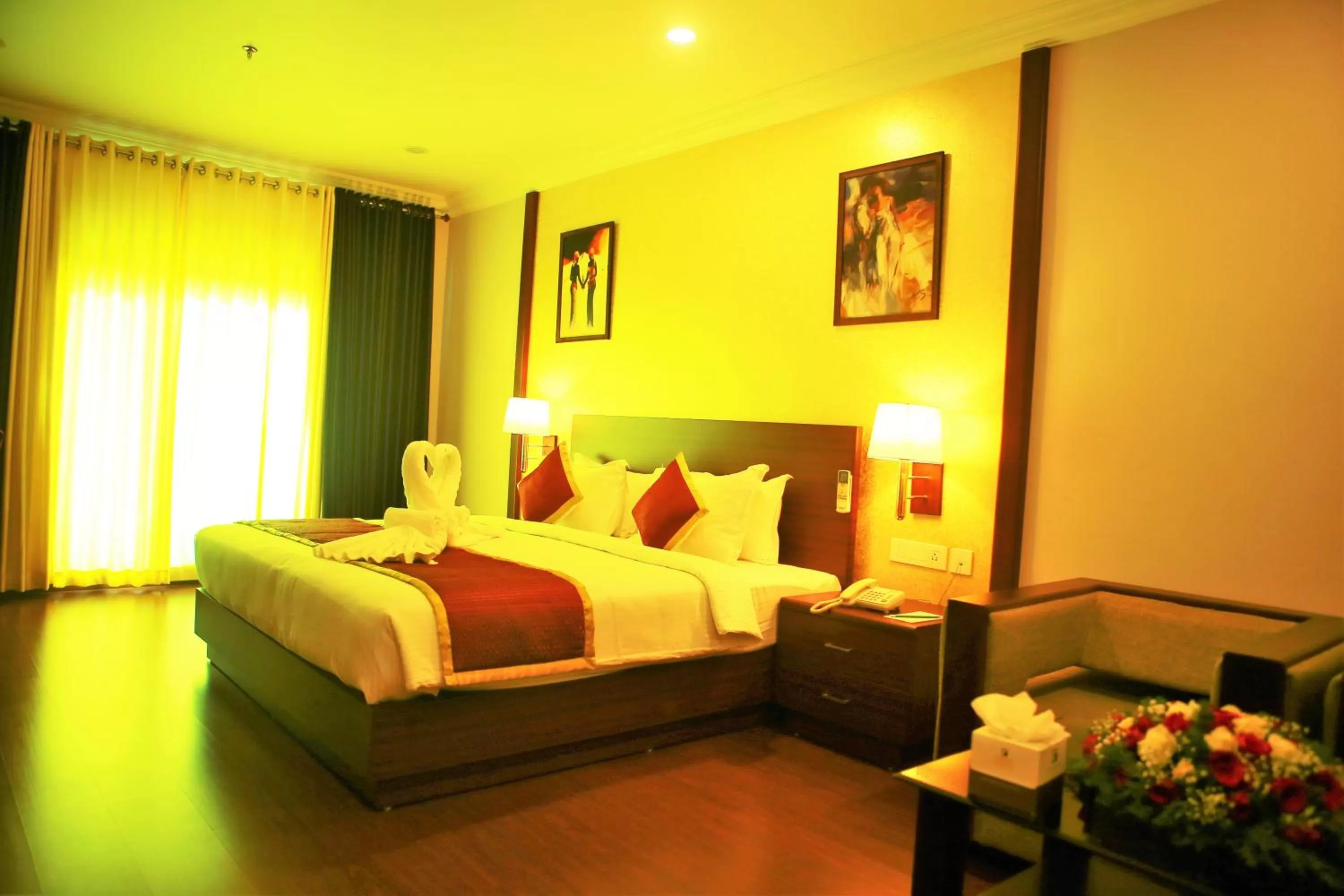 Photo of the whole room, Bed in Seashore Residency