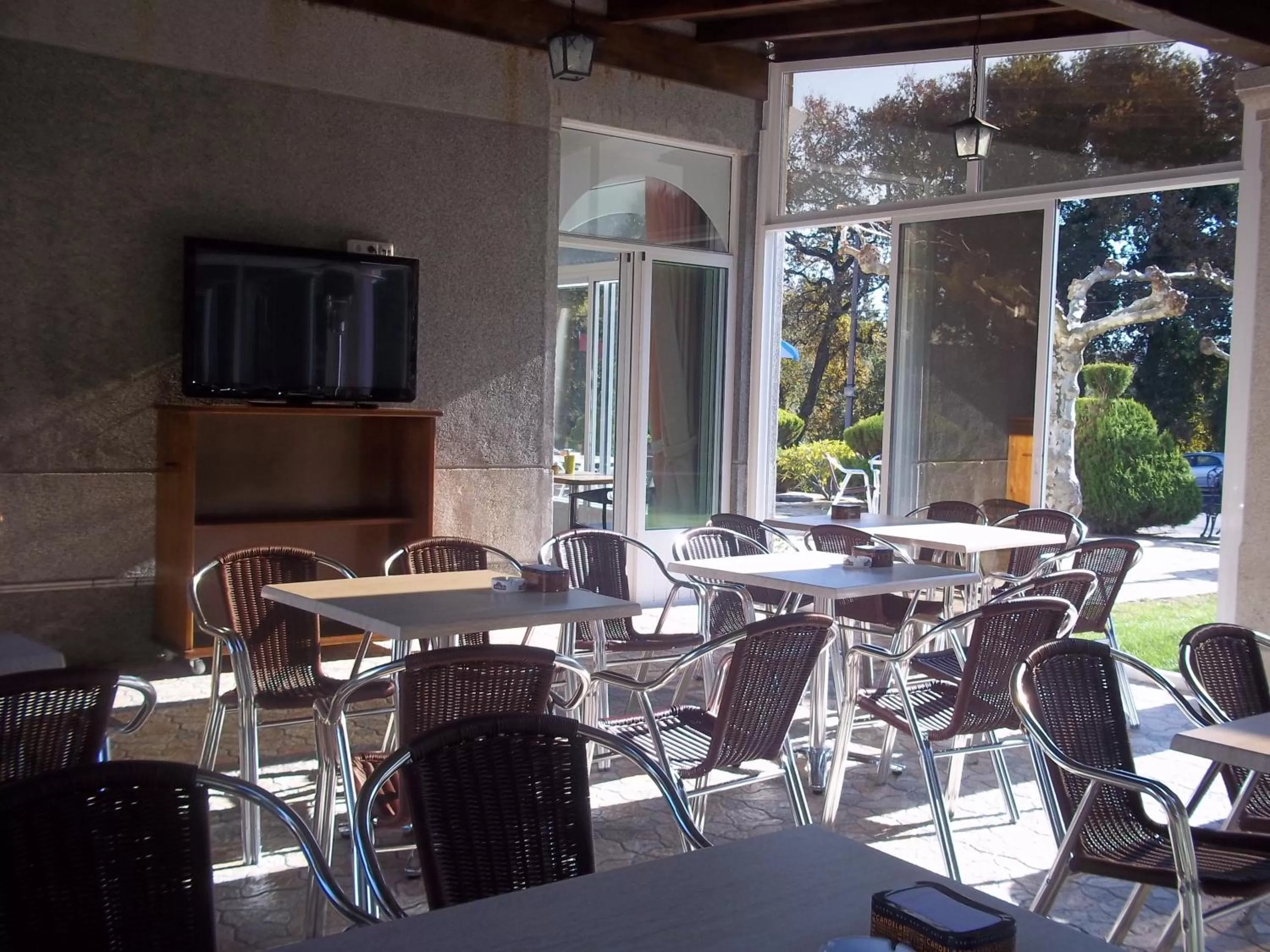 Balcony/Terrace in Hotel Suiza