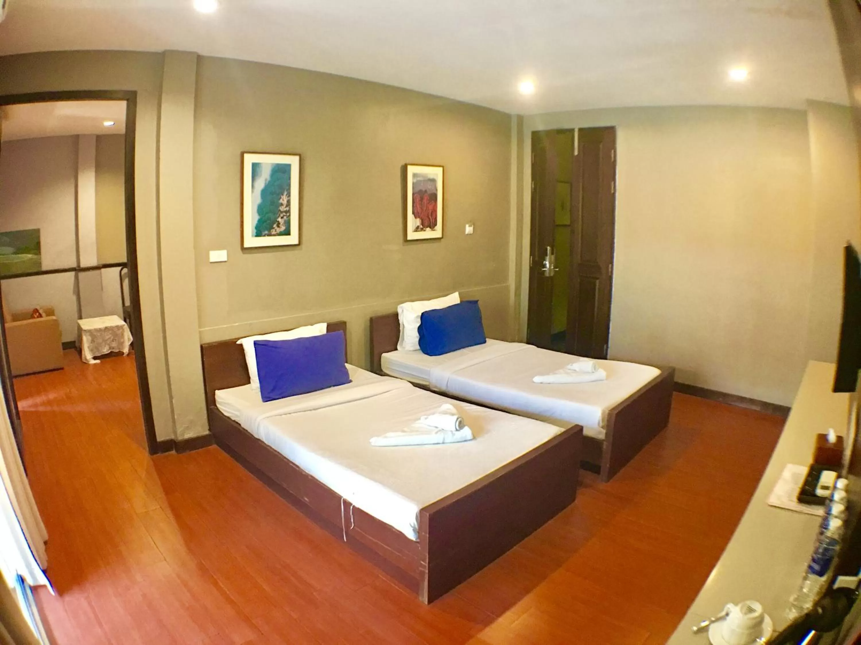 Bed in Sabye Bangkok