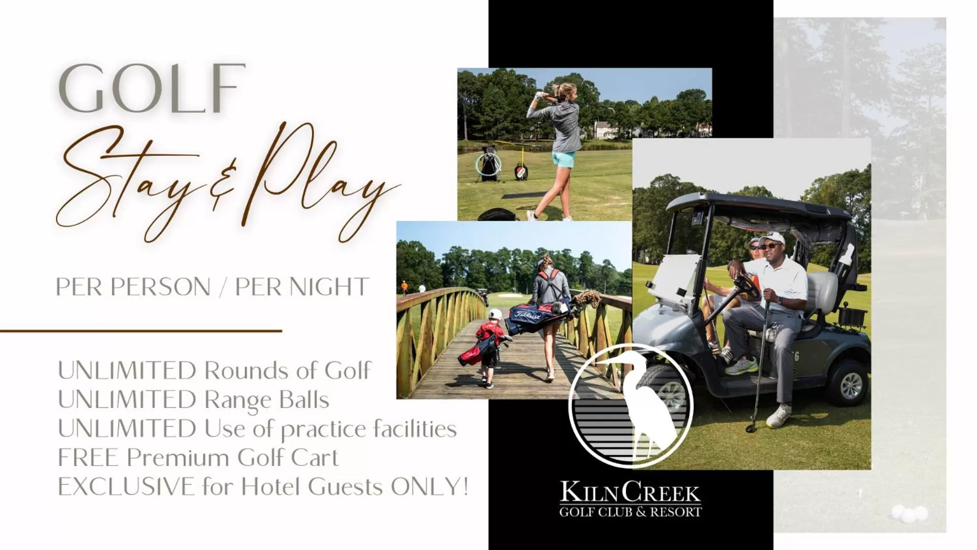 Golfcourse in The Lodge at Kiln Creek Resort