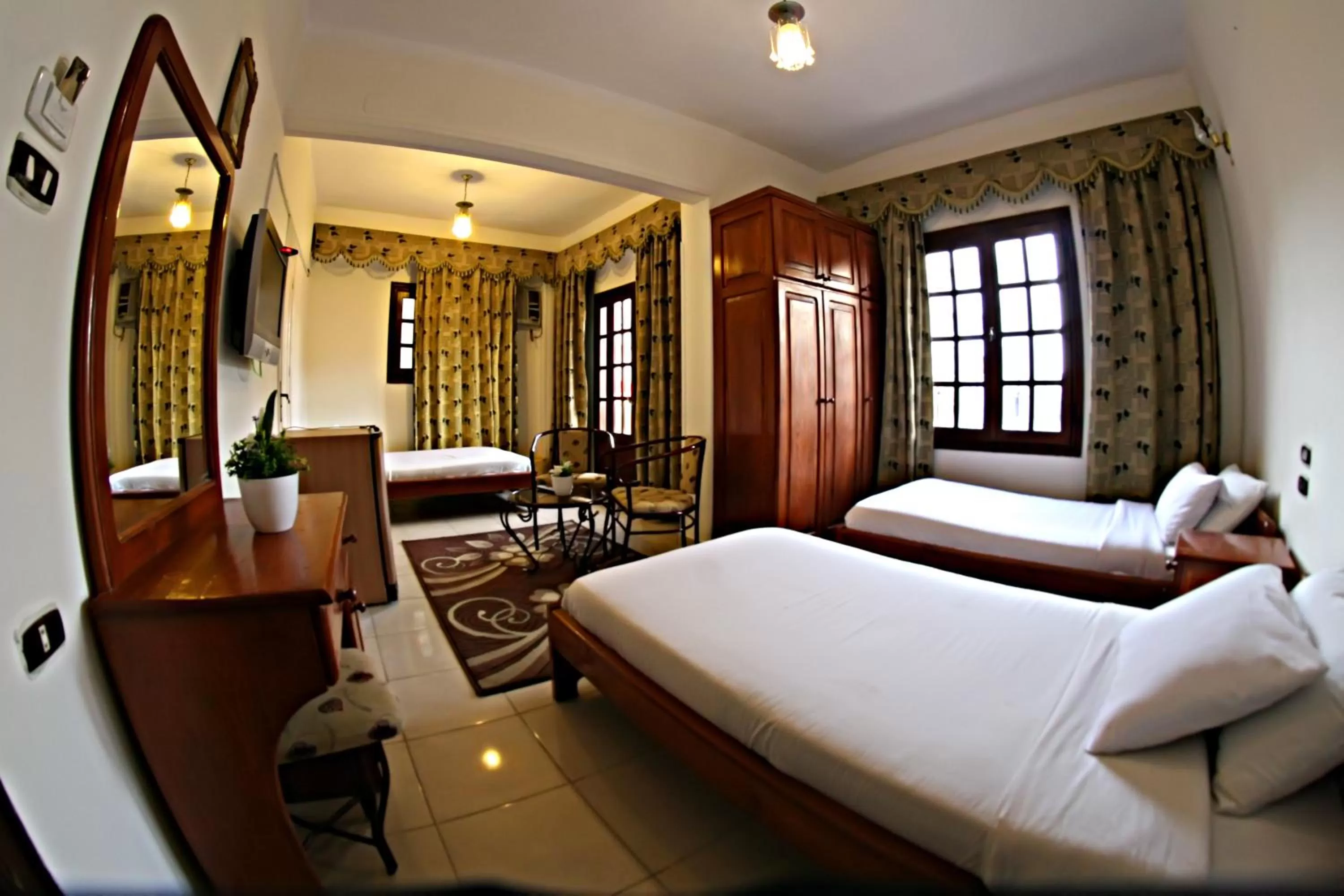 Photo of the whole room, Bed in Luxor Hotel Hurghada