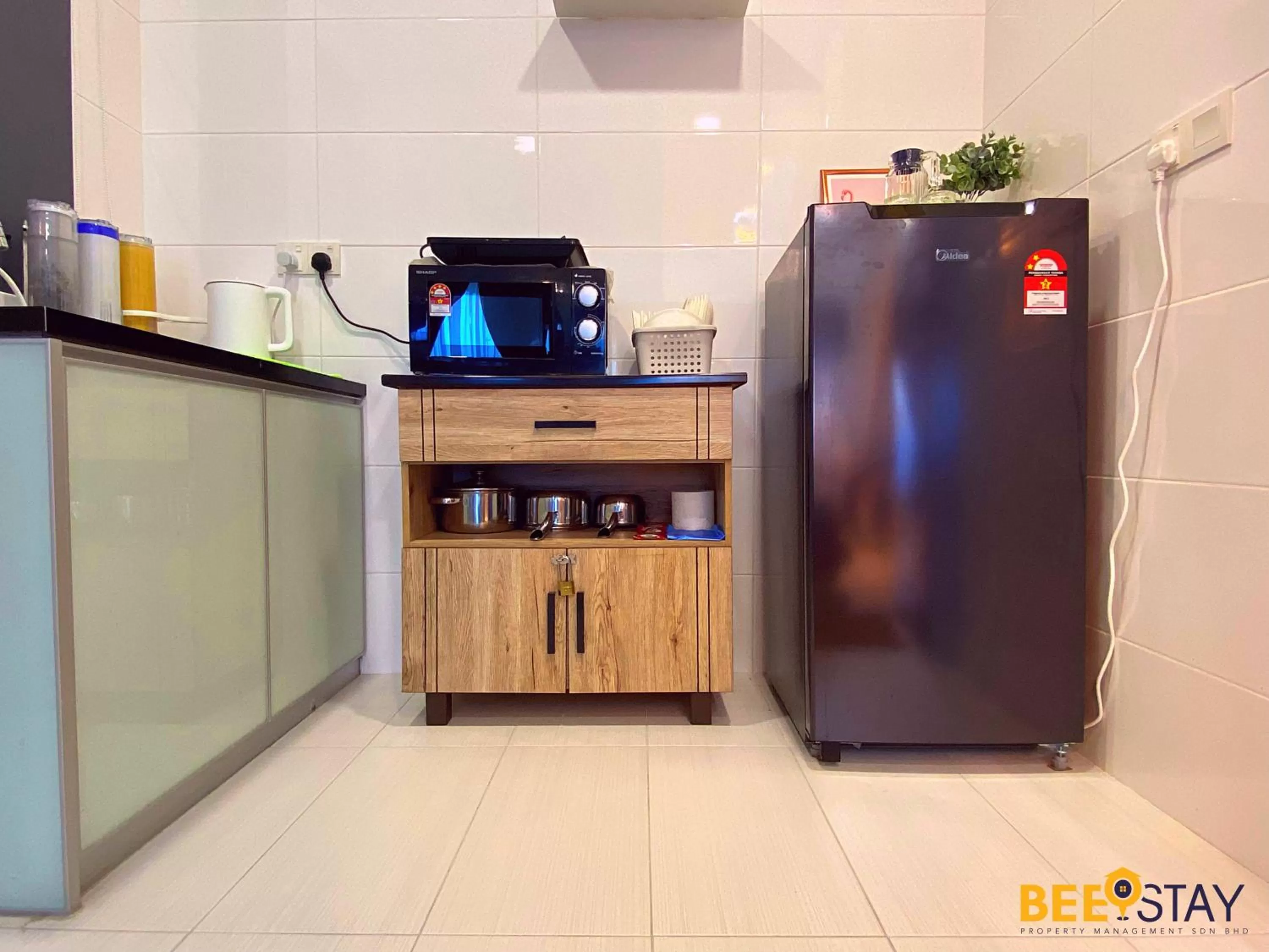 TV/Entertainment Center in The Wave Suites Melaka by BEESTAY