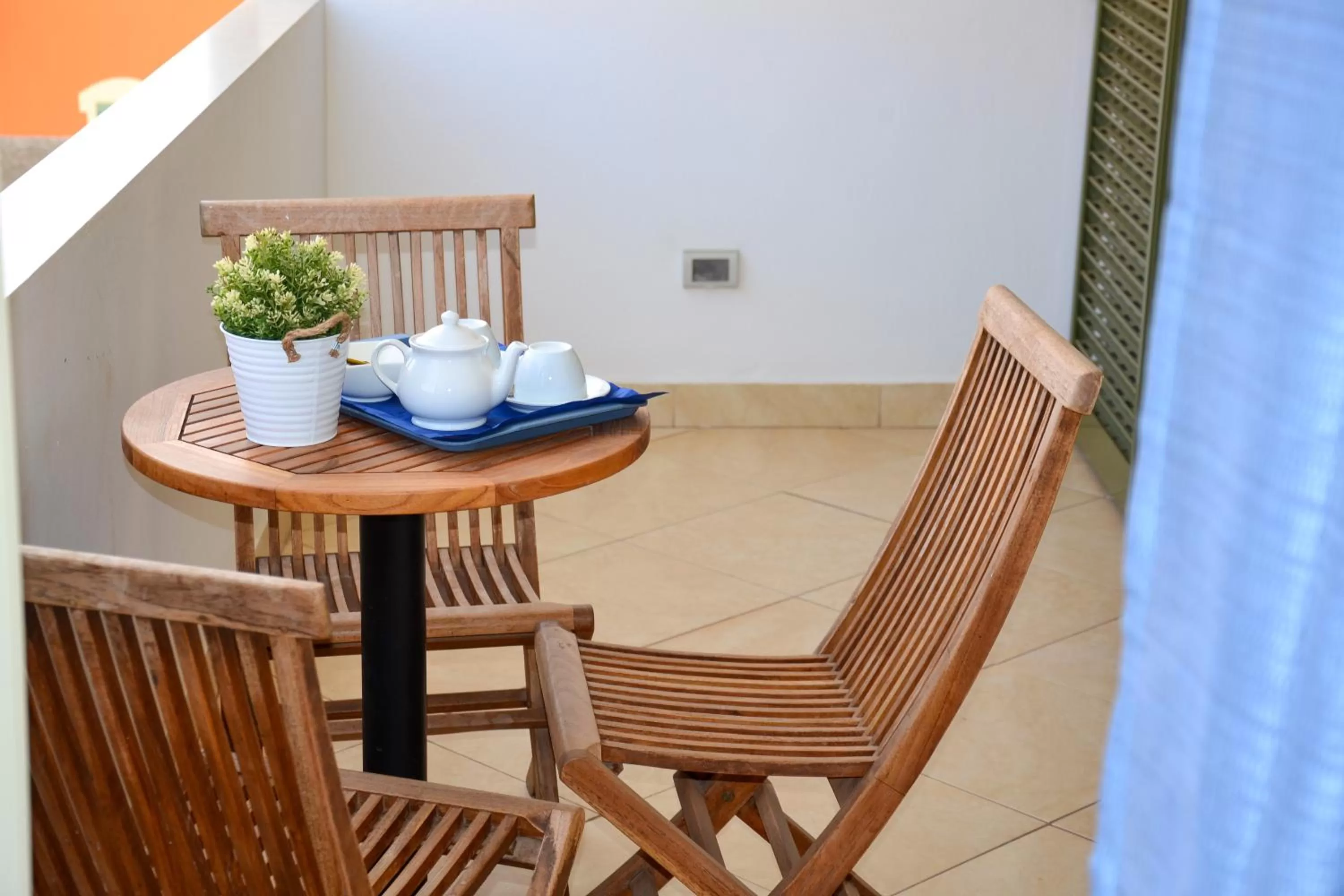 Balcony/Terrace in Branco Suites - Rooms & Holiday Apartments