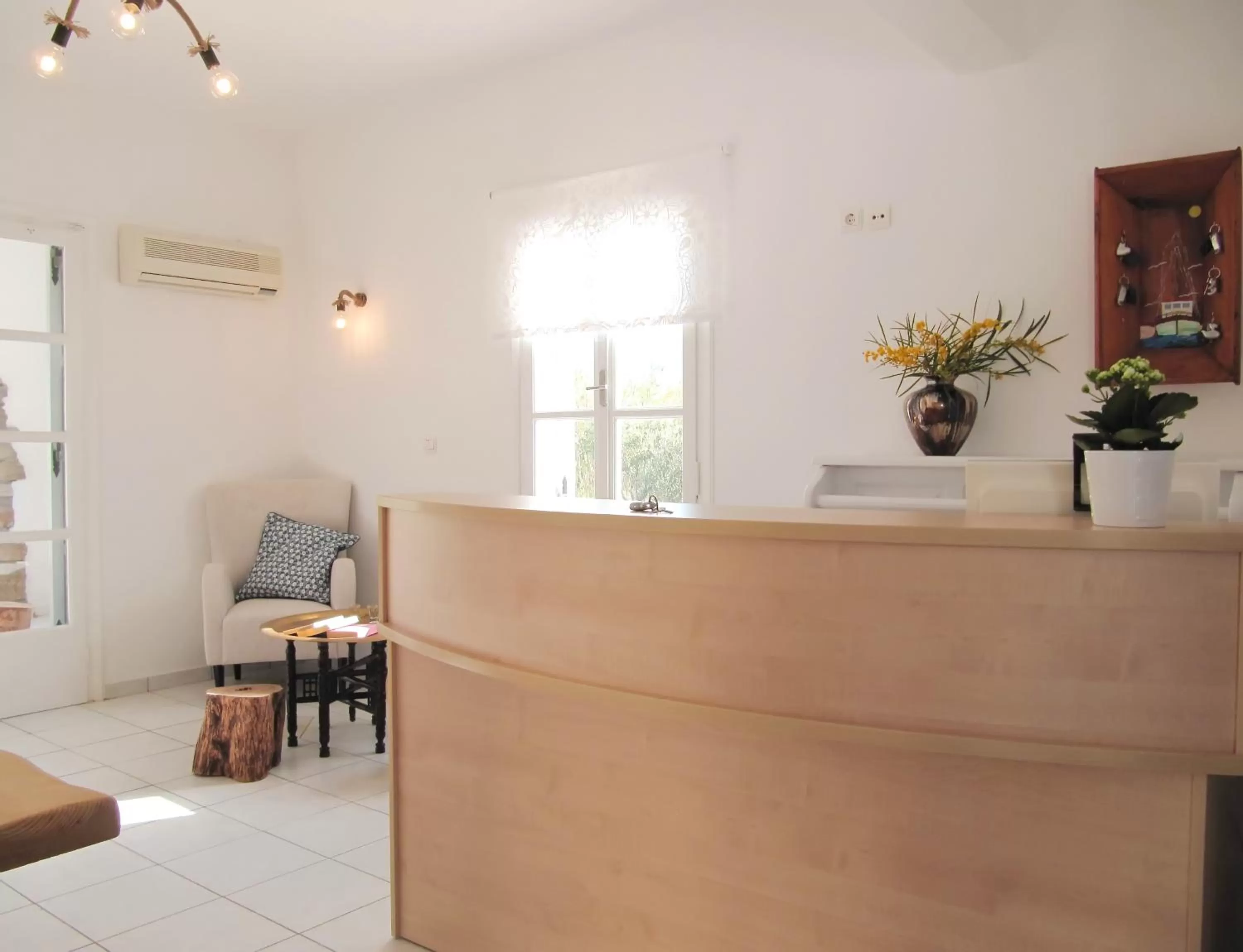 Lobby or reception in Ktima Bianco