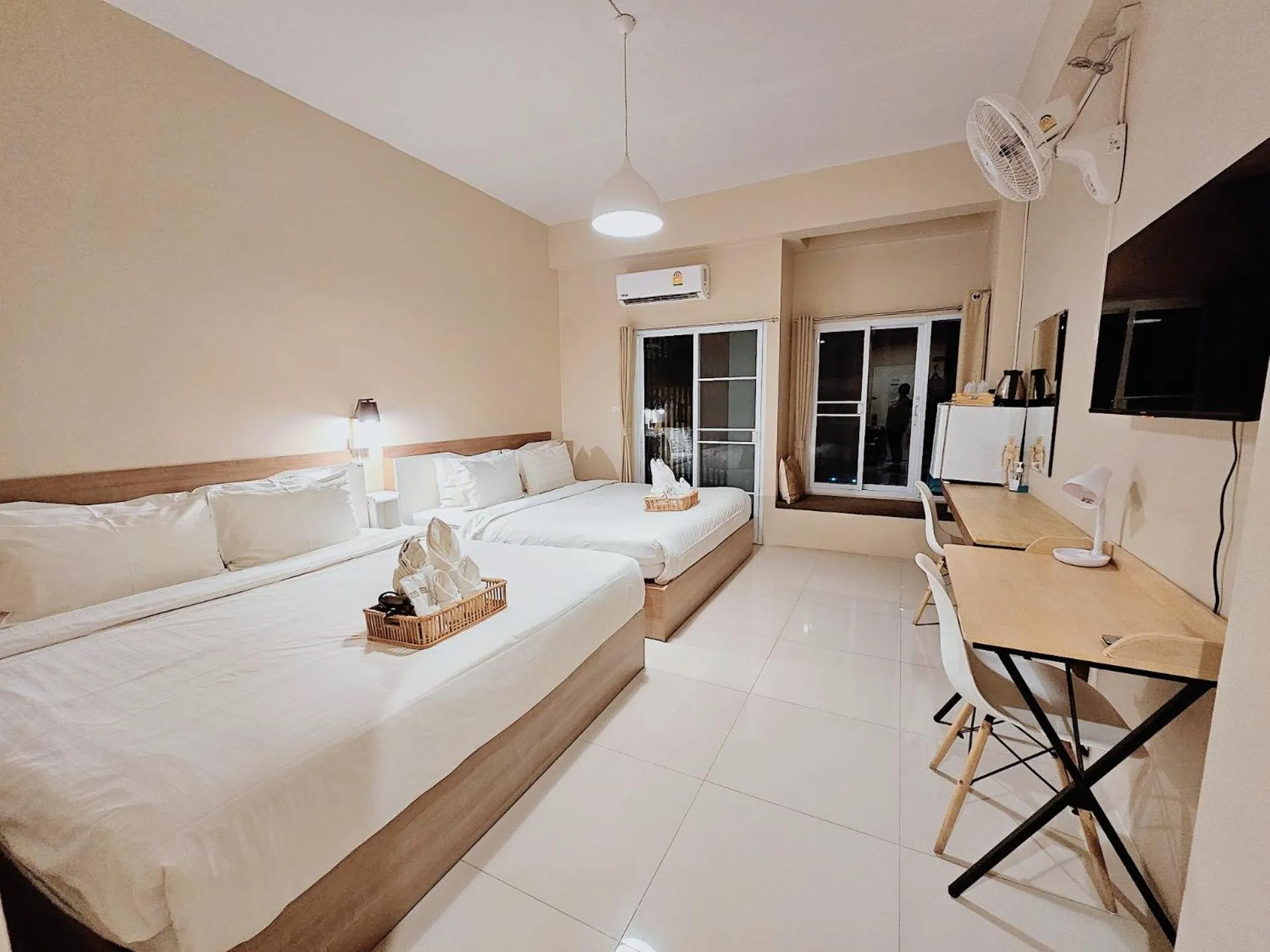 Bed in Habitat Hotel