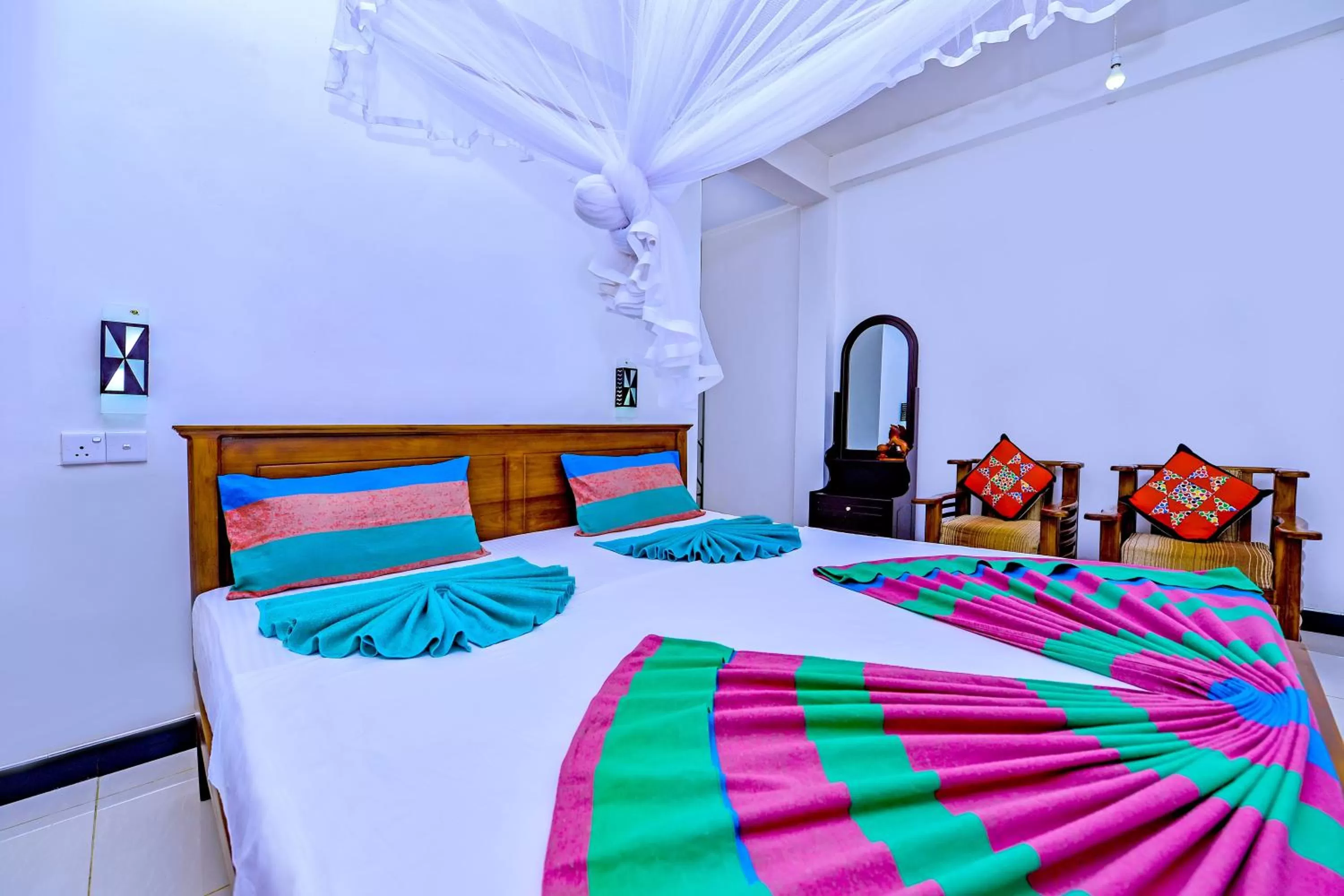 Bedroom, Bed in Dimuthu Home Stay