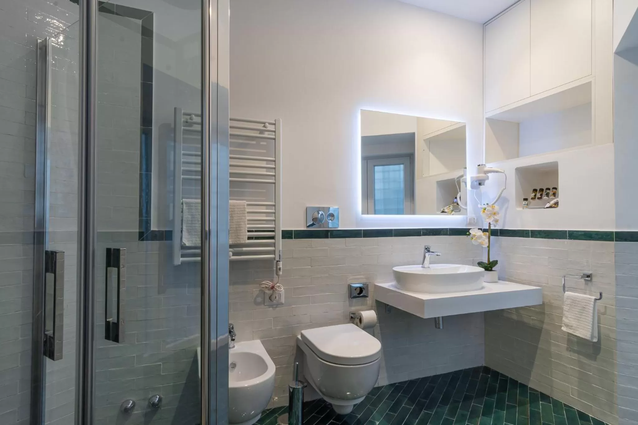 Shower, Bathroom in Naos