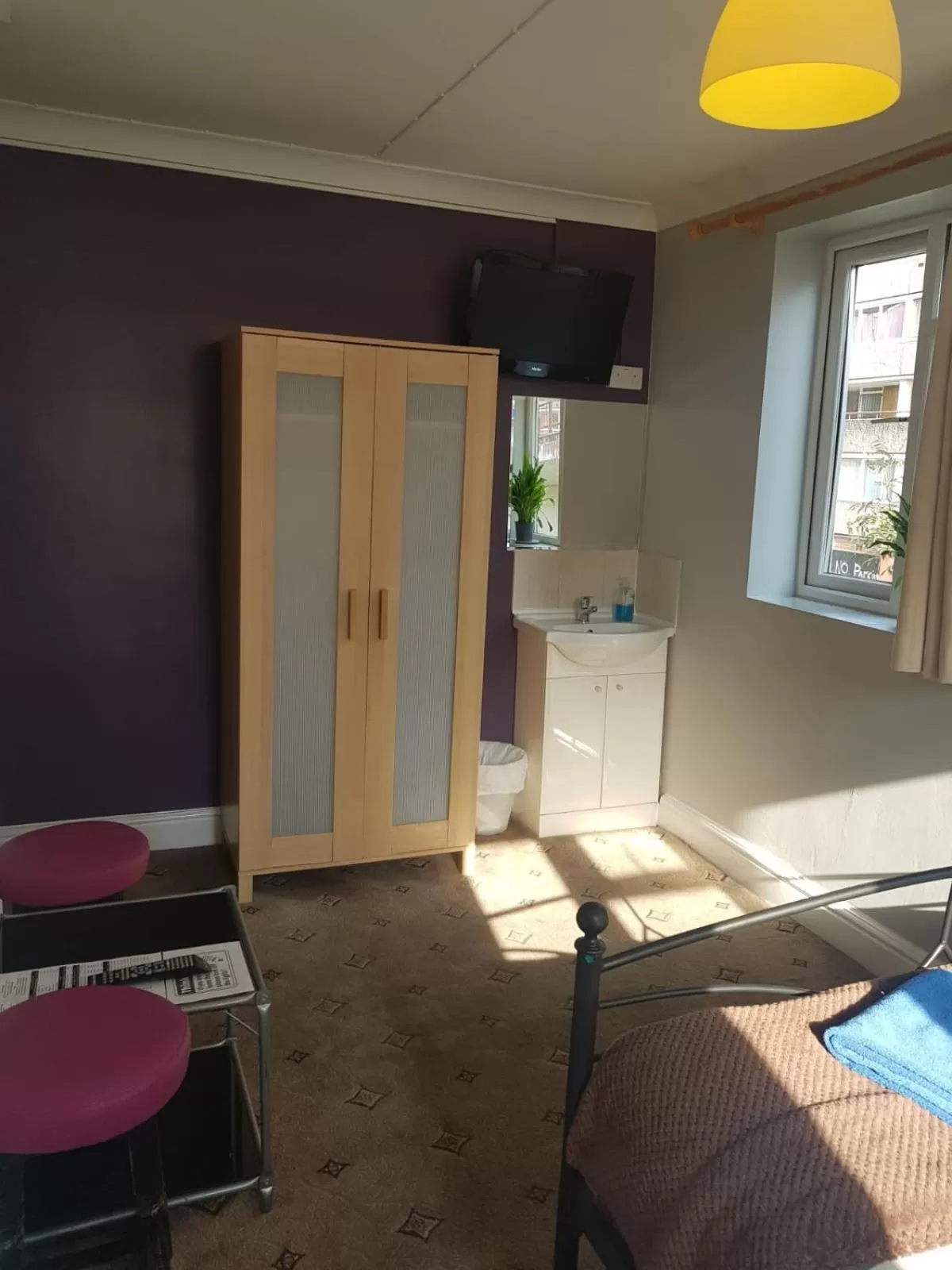 Seating area in Hour Glass Hotel