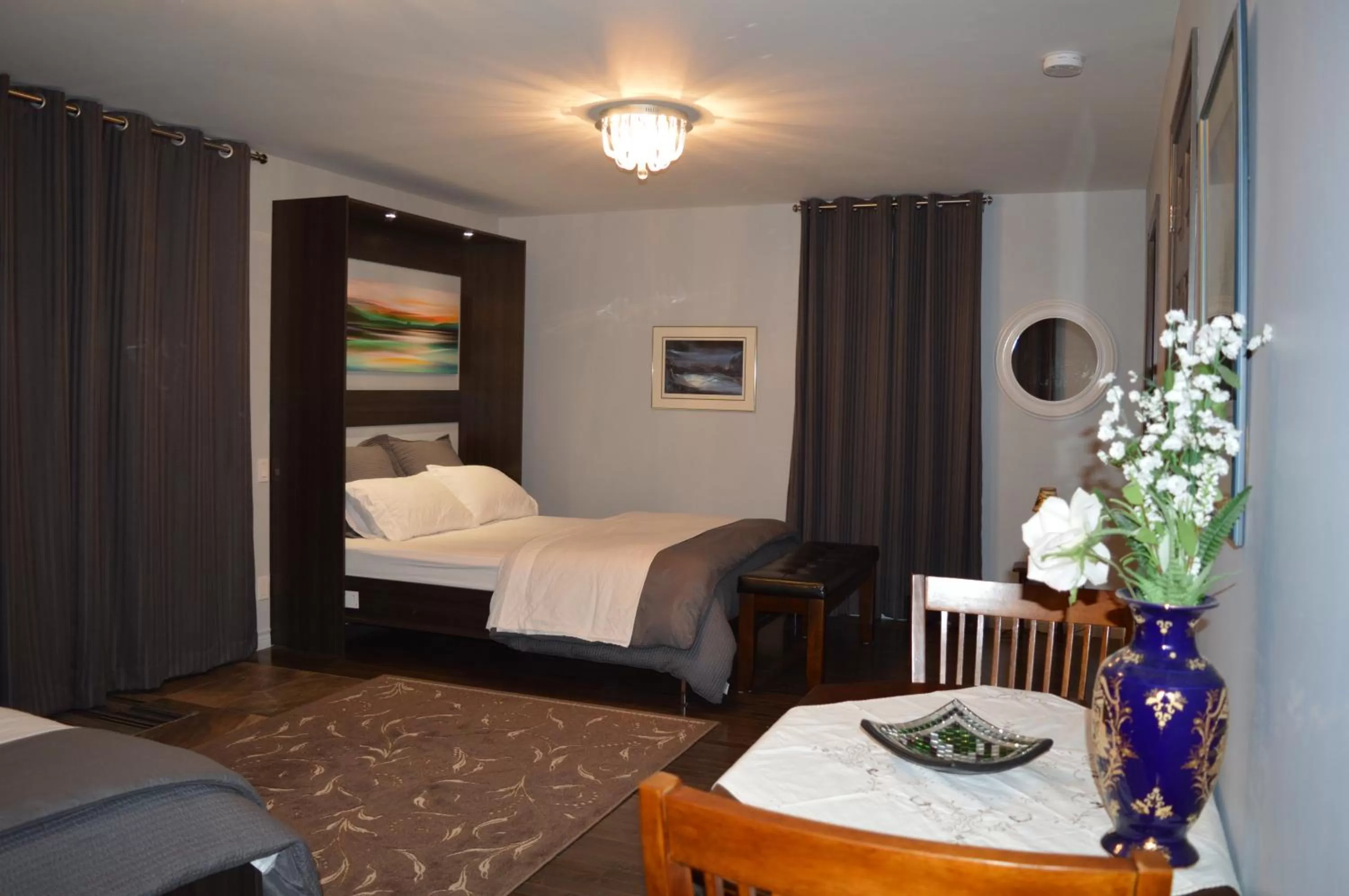 Photo of the whole room, Bed in Gîte de la Montagne Enchantée