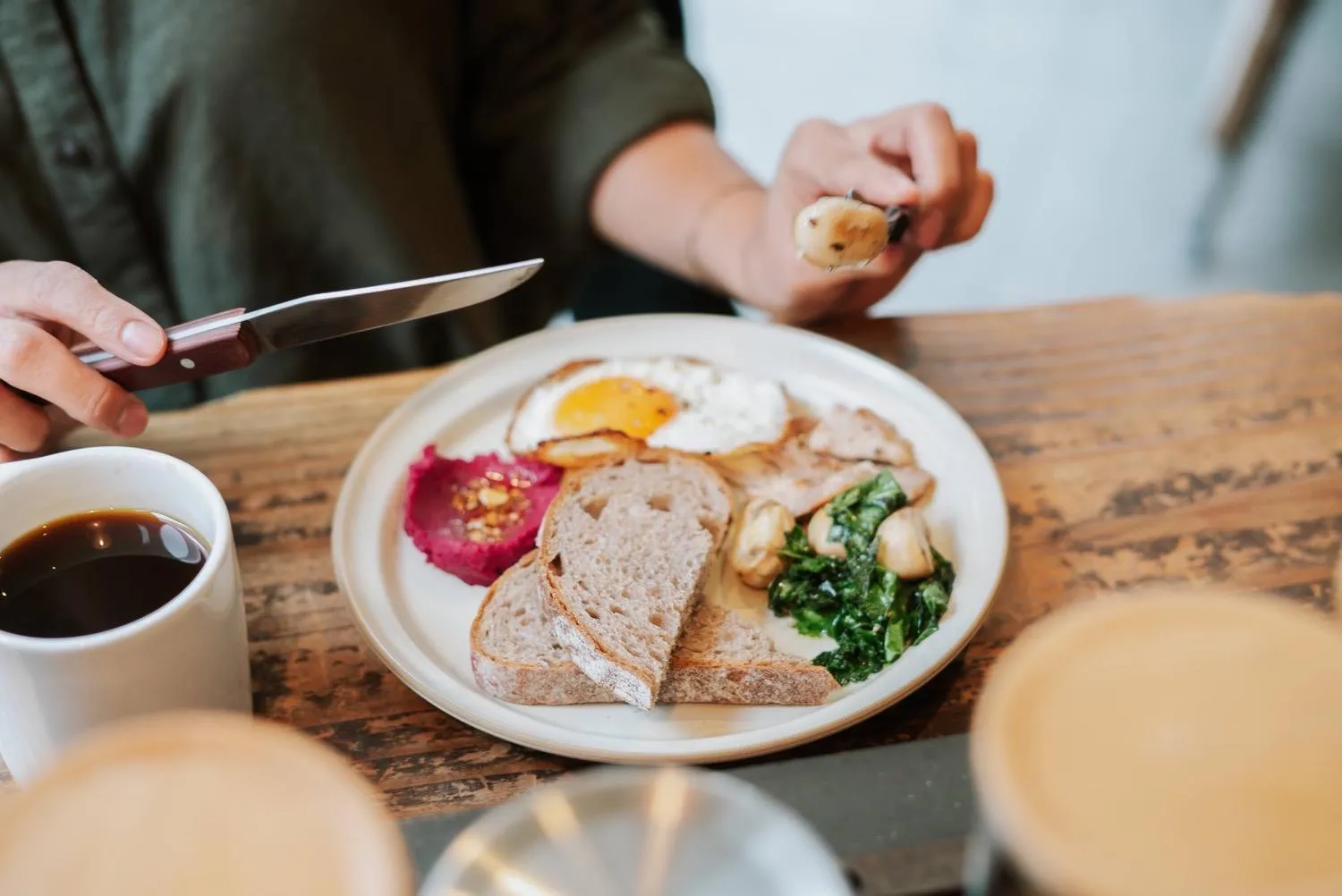 Breakfast in CITAN Hostel