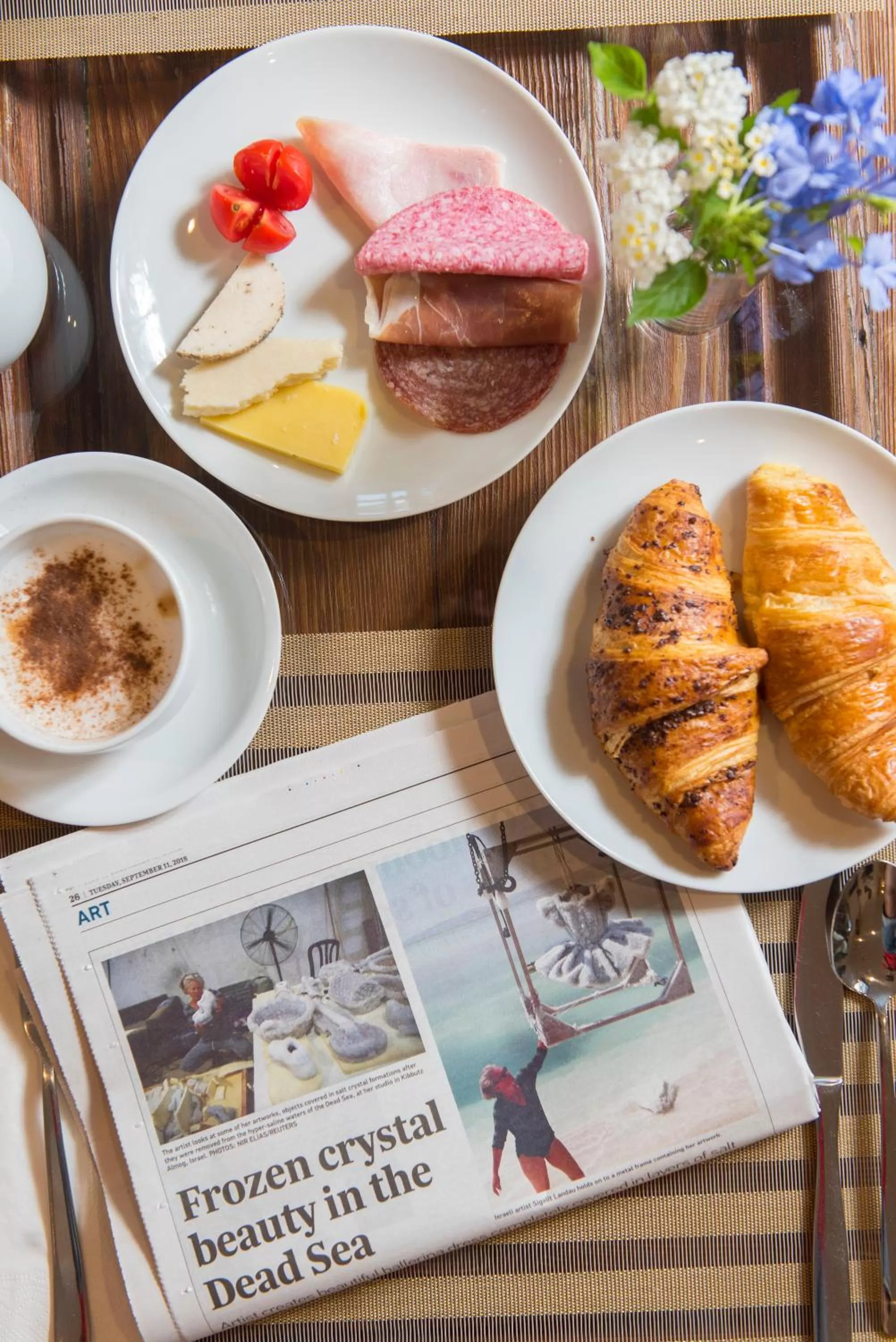 Continental breakfast in Palazzo Violetta