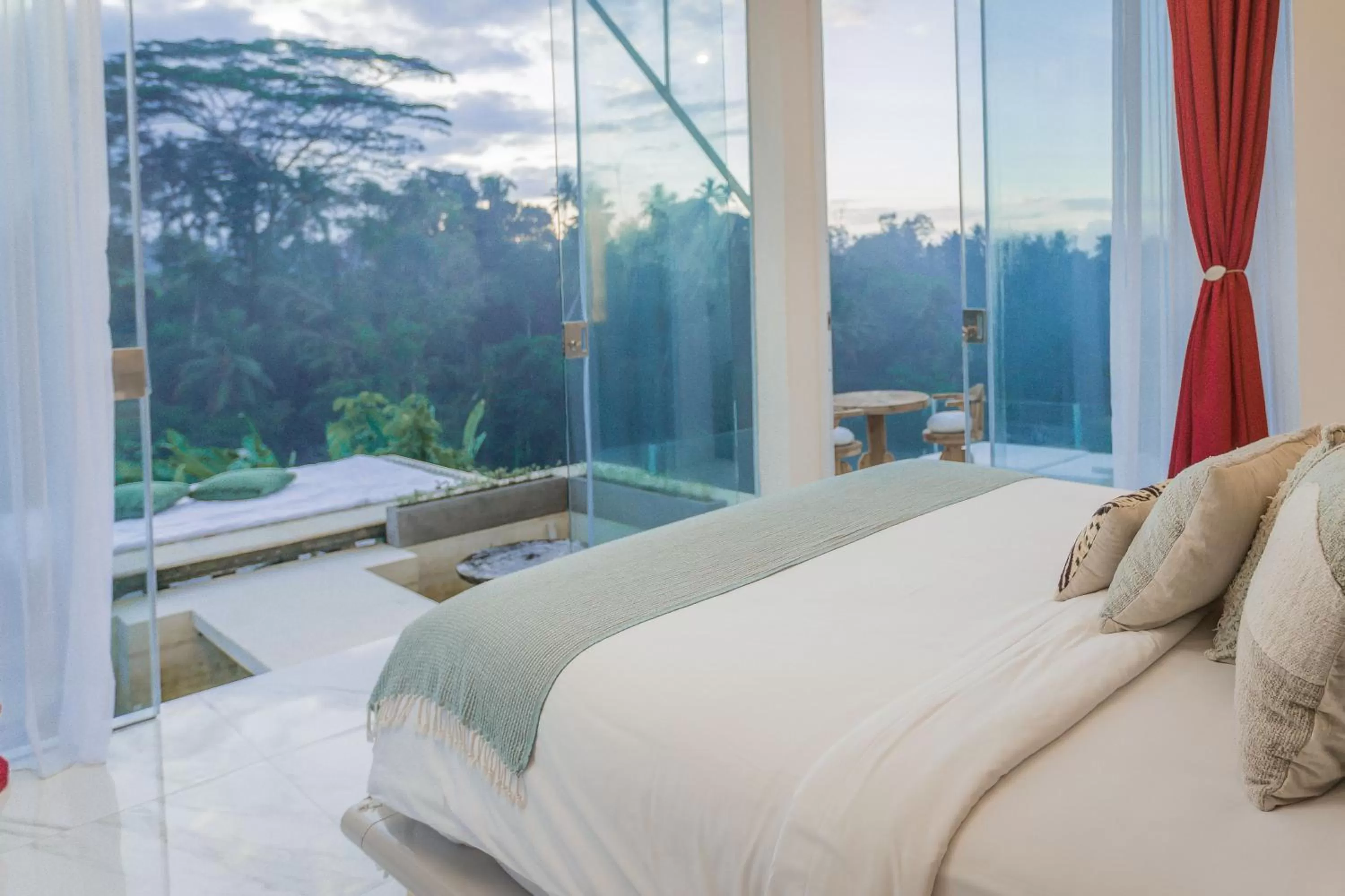 Bed in Villa Cella Bella Ubud