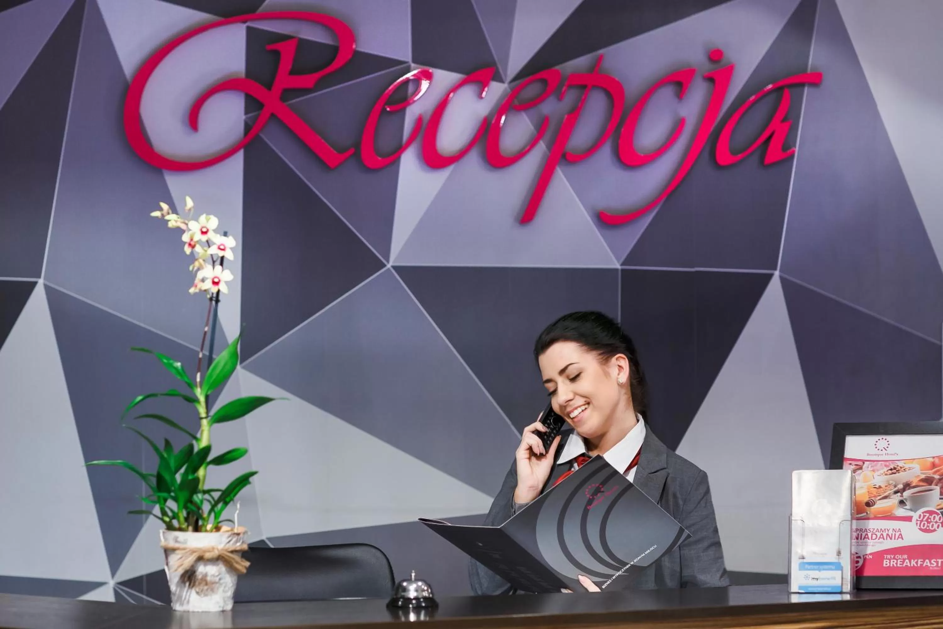 Lobby or reception in Boutique Hotel's Bytom