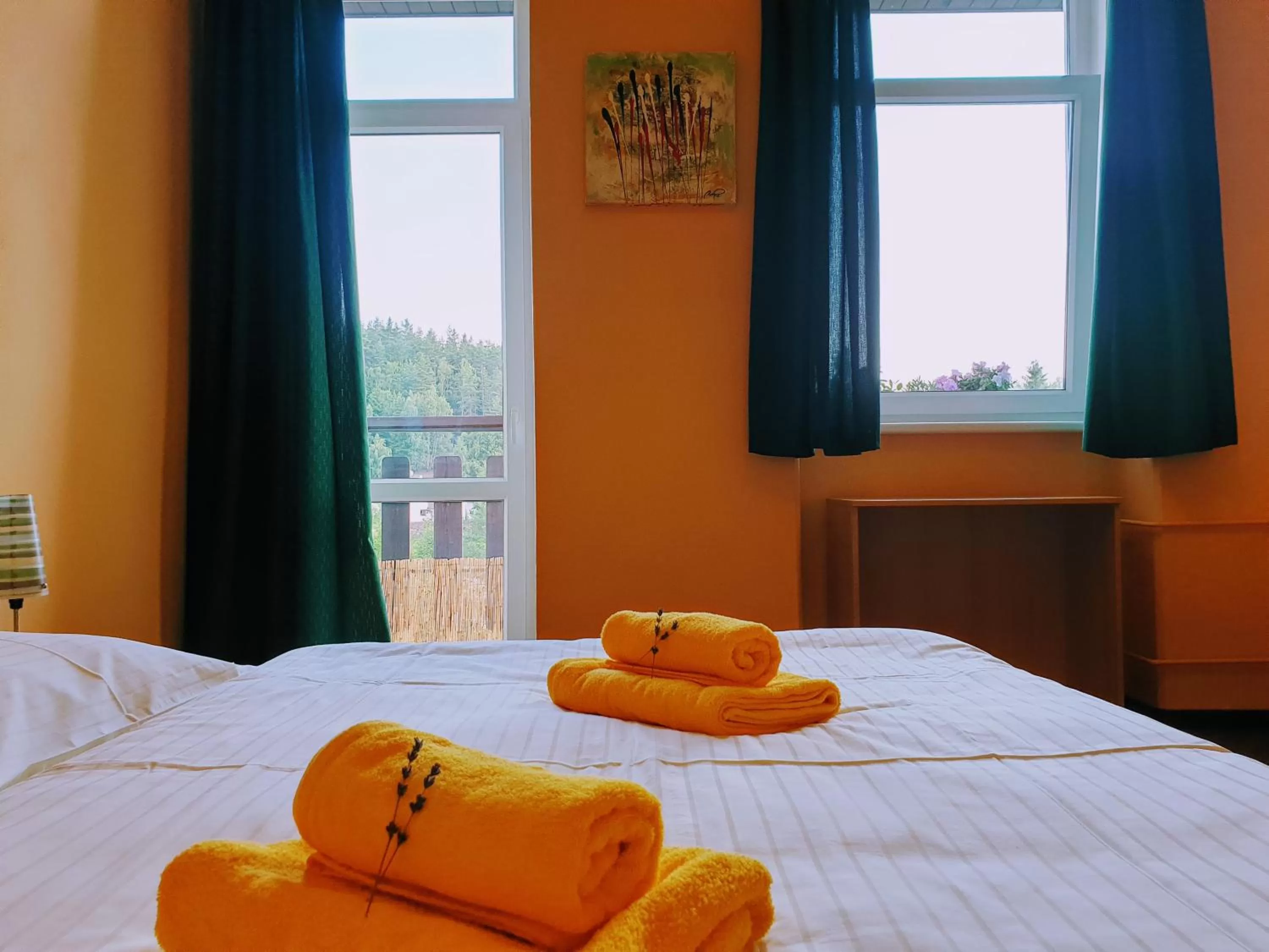 Bed in Penzion Lumis