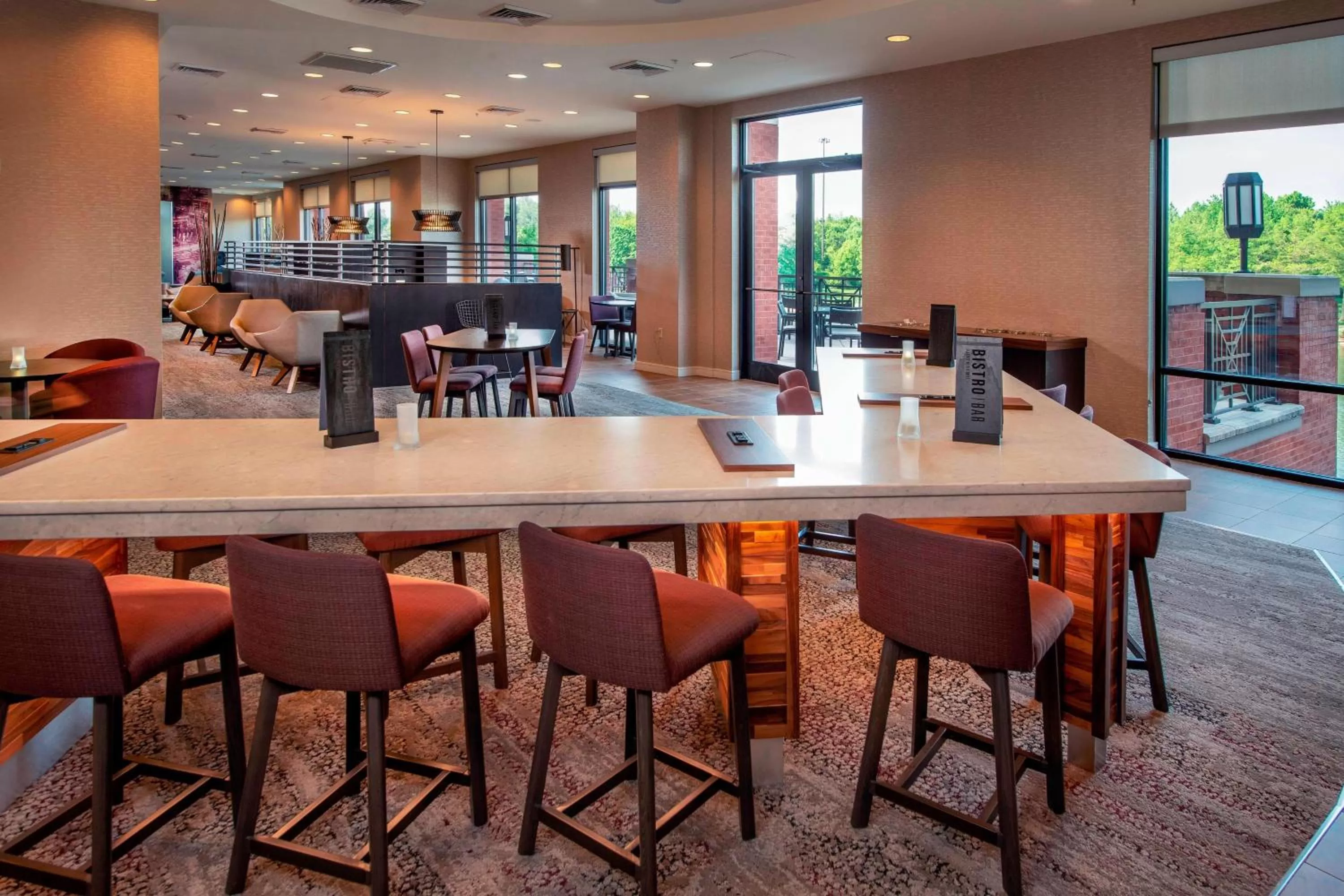 Restaurant/places to eat in Courtyard by Marriott Gaithersburg Washingtonian Center