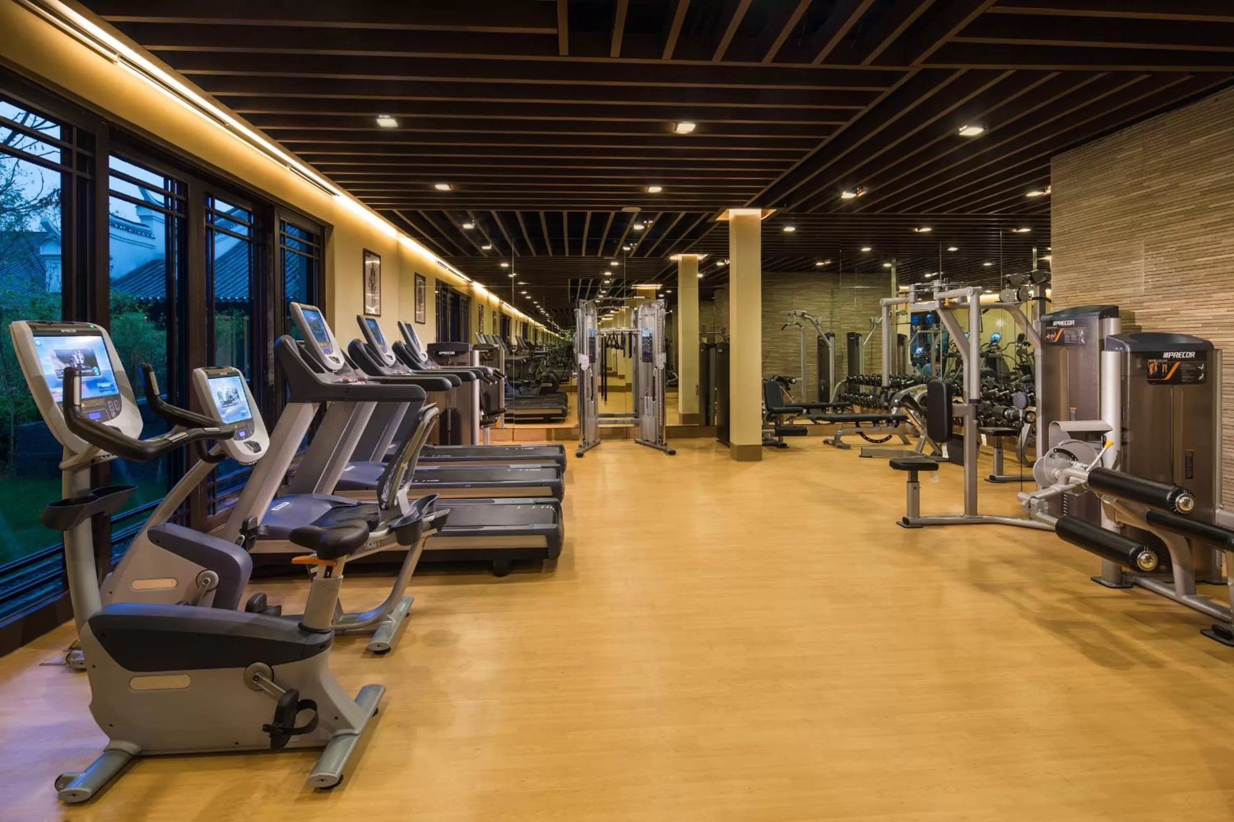 Fitness centre/facilities in Banyan Tree Yangshuo