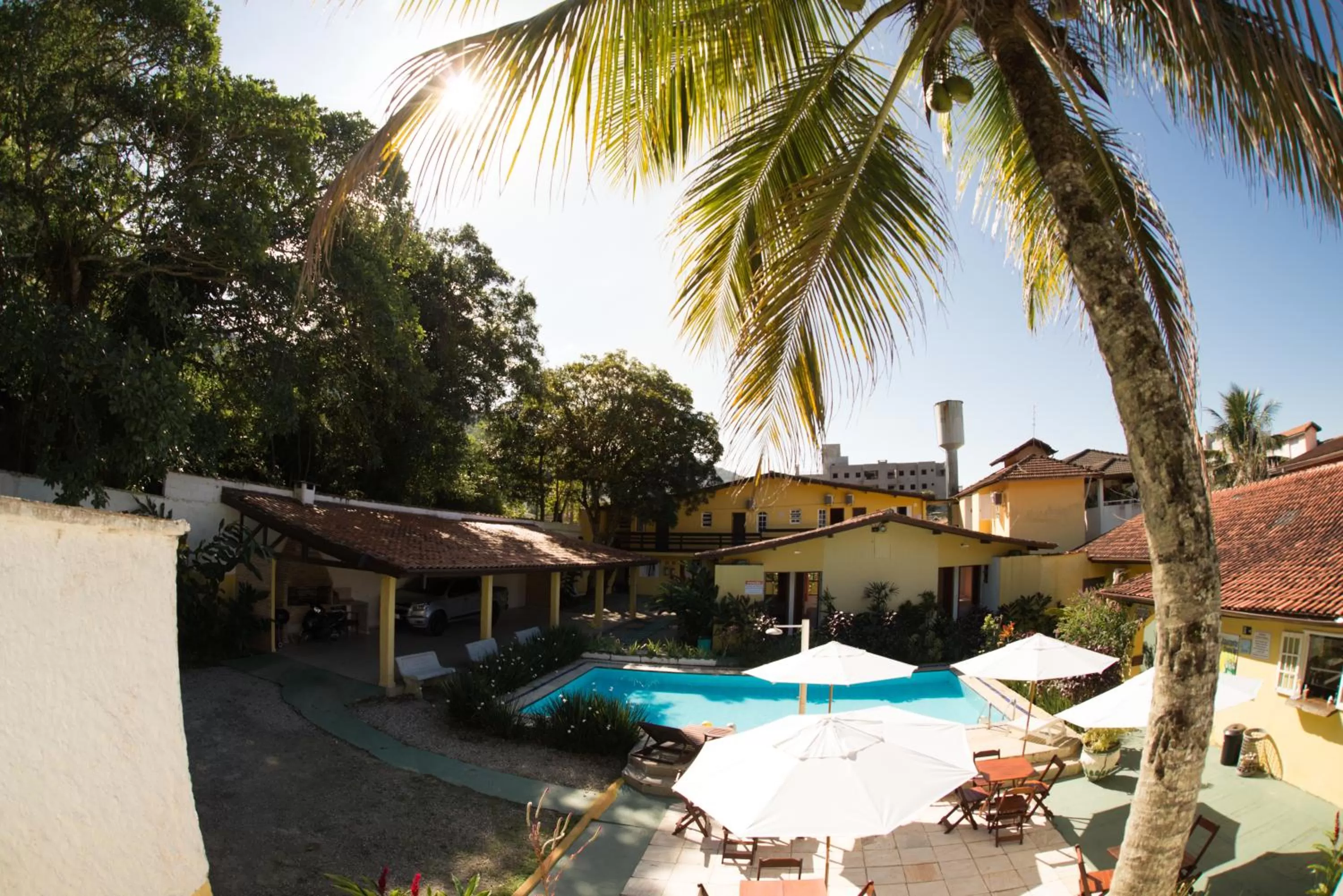 Garden in Pousada Viva Ubatuba