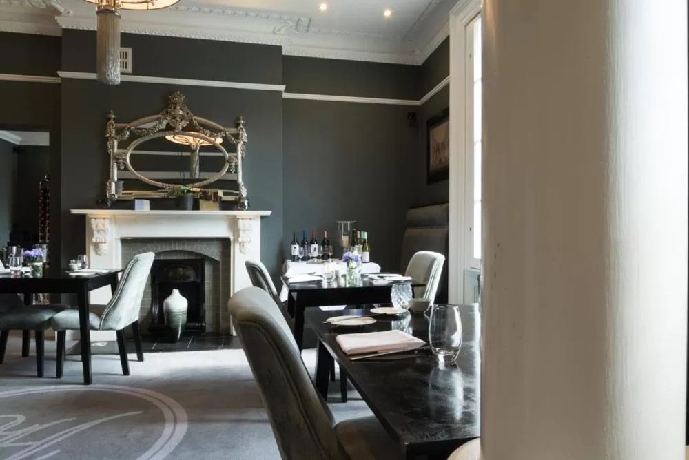 Dining area in Poets House