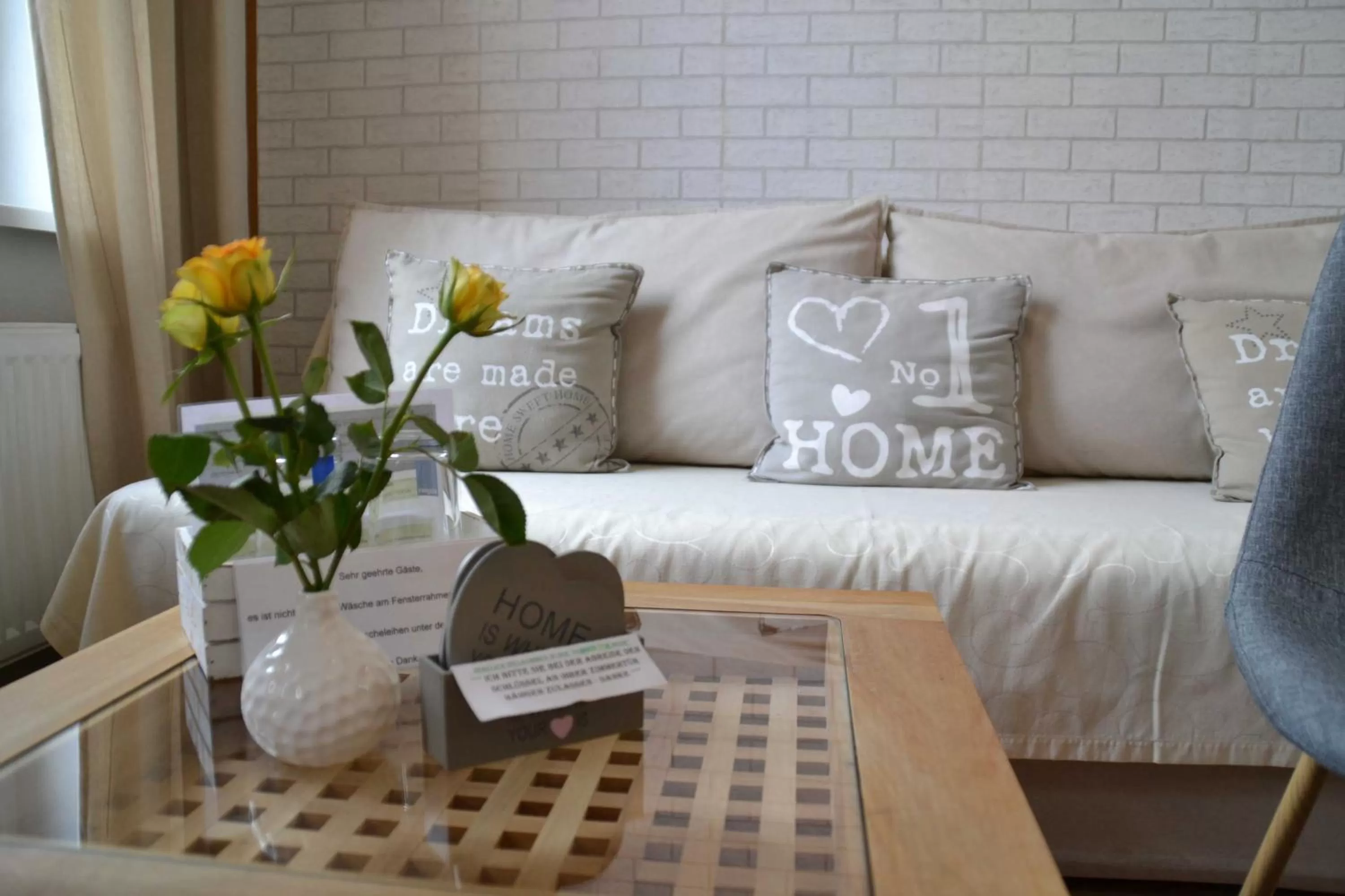 Seating Area in Pension zur Neiße