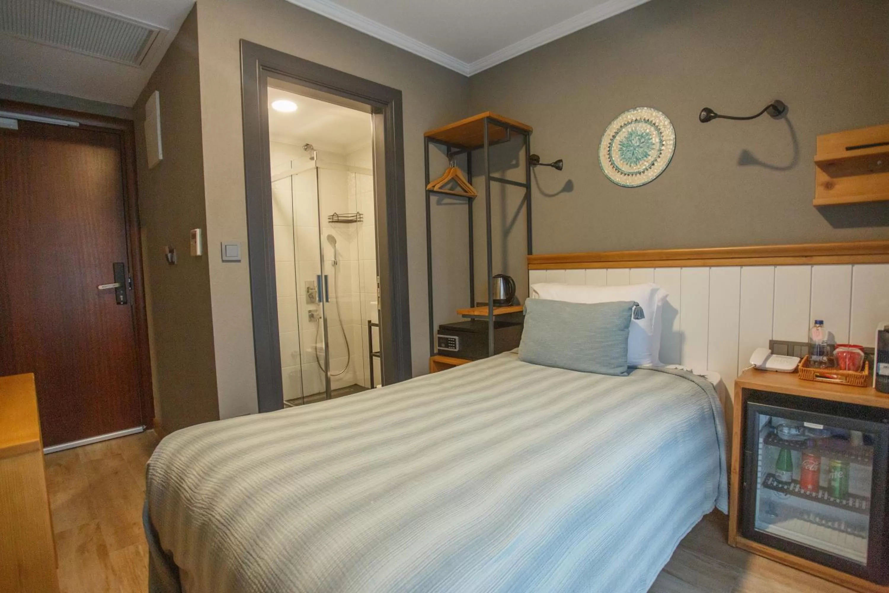 Bed in Istanbul Old City Colorful Houses Balat PETRION Hotel