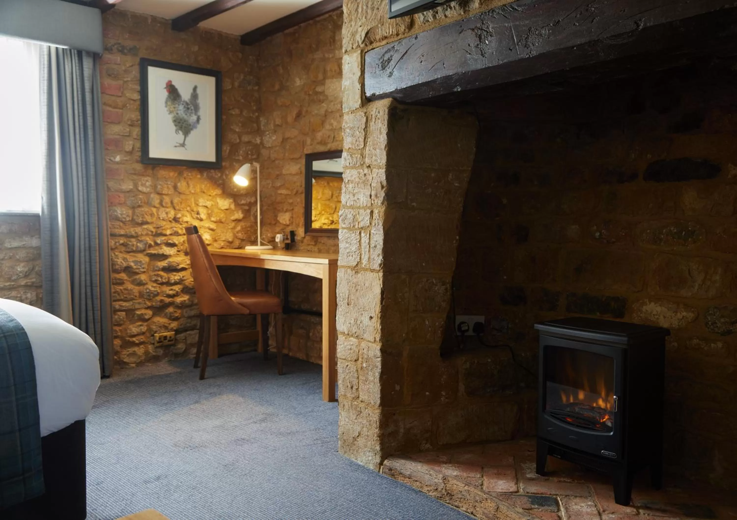 Bedroom in Red Lion Hotel by Greene King Inns