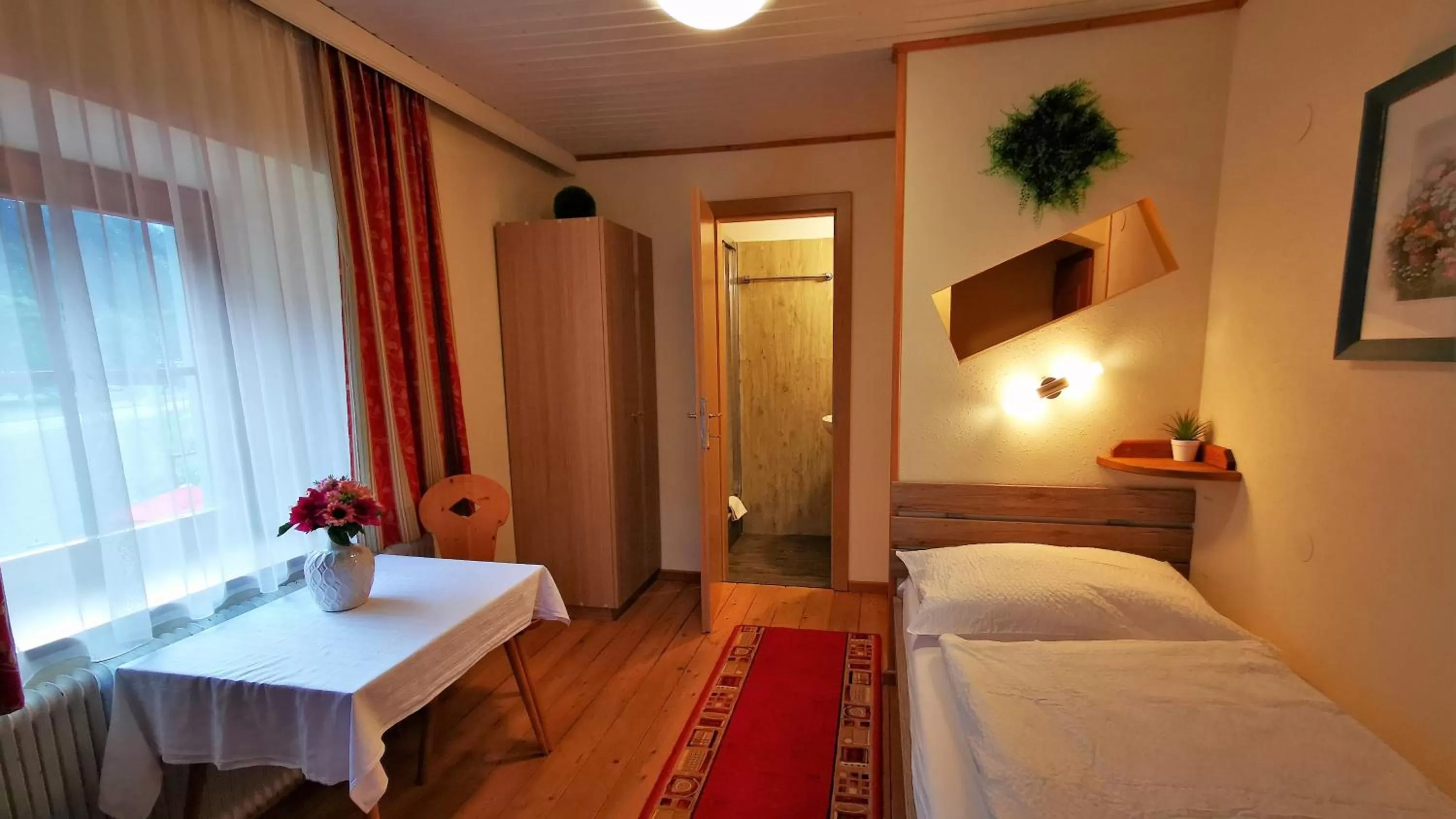 Bed in Gasthof Geronimo