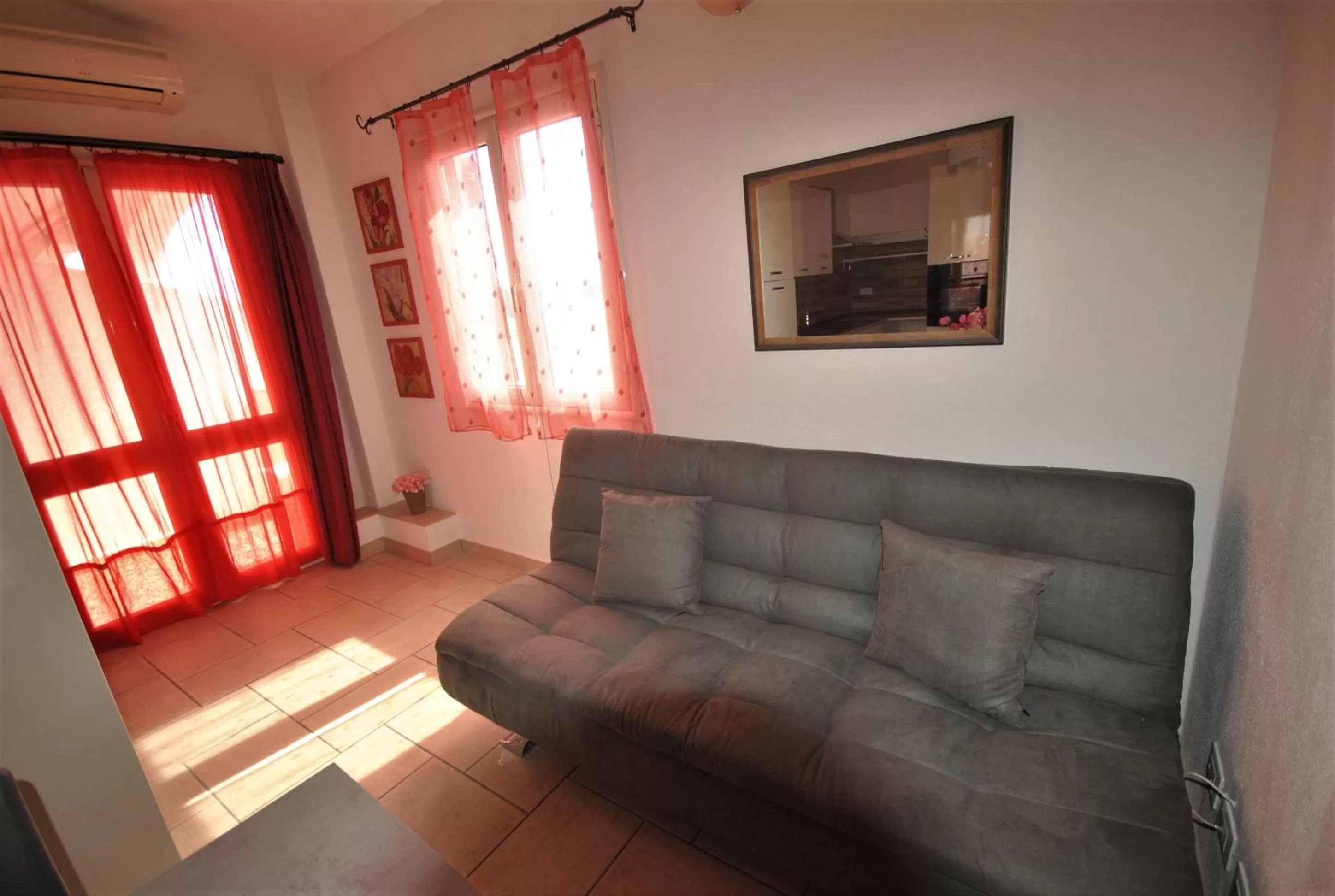 Seating area in Holiday Residence Rifugio