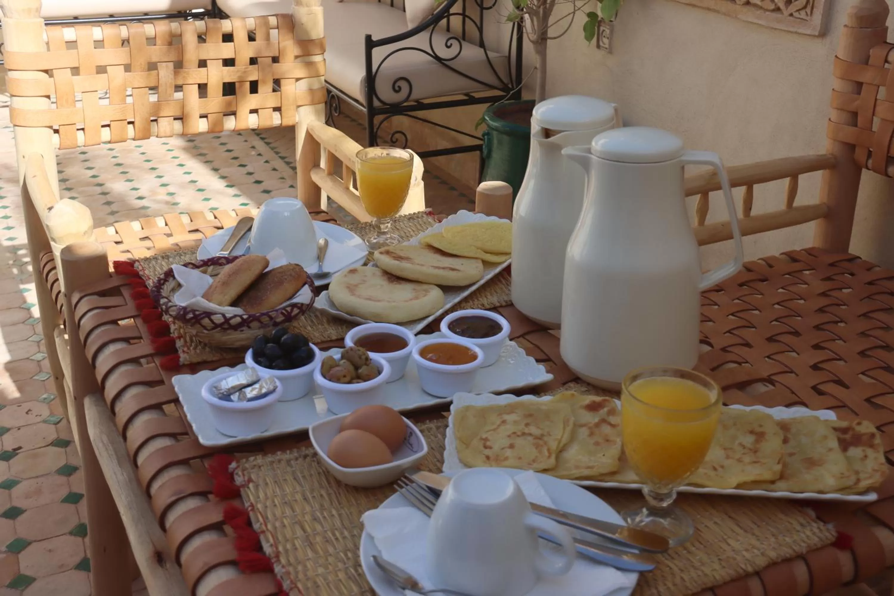 Breakfast in Riad Venezia
