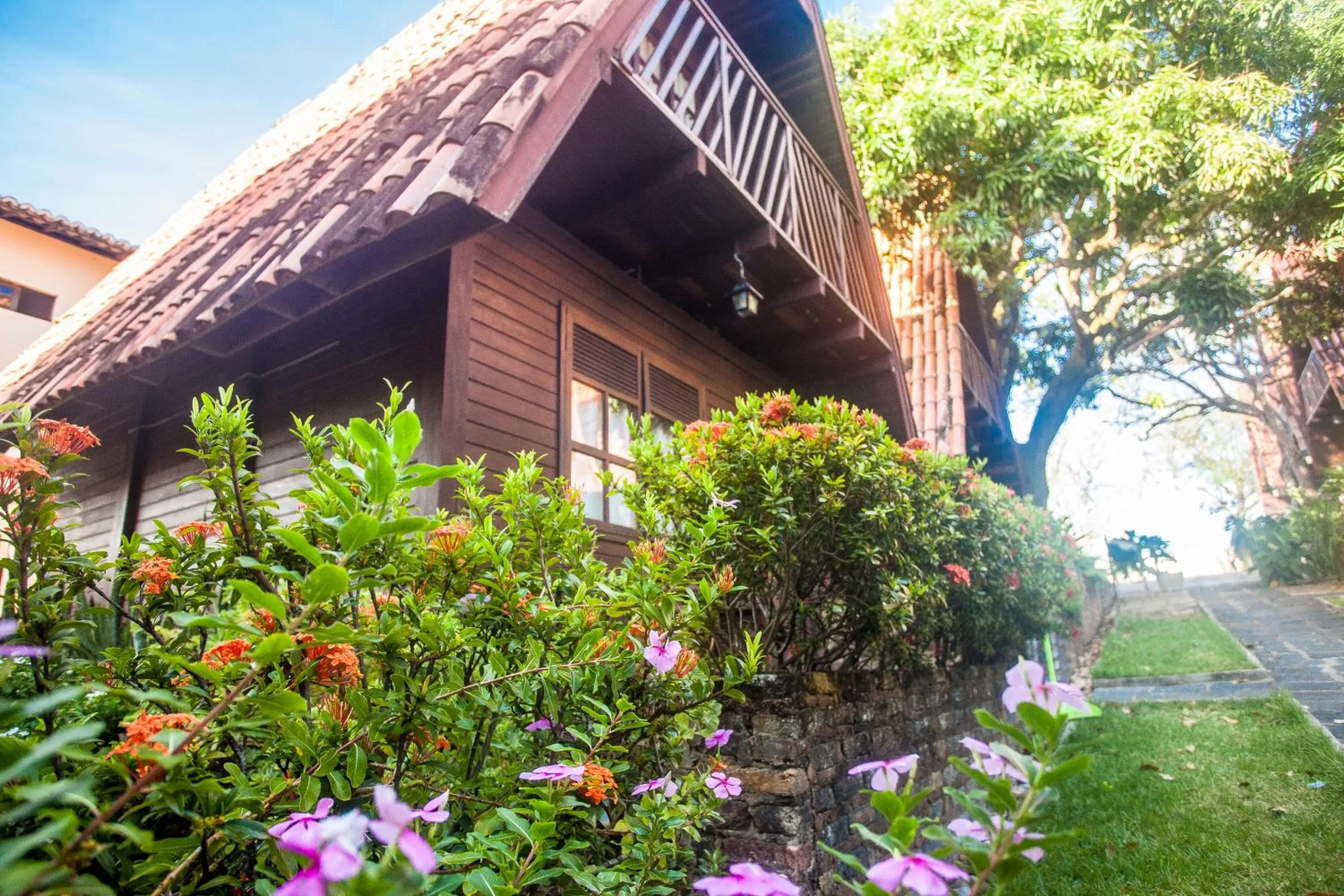 Facade/entrance in Chalet Suisse