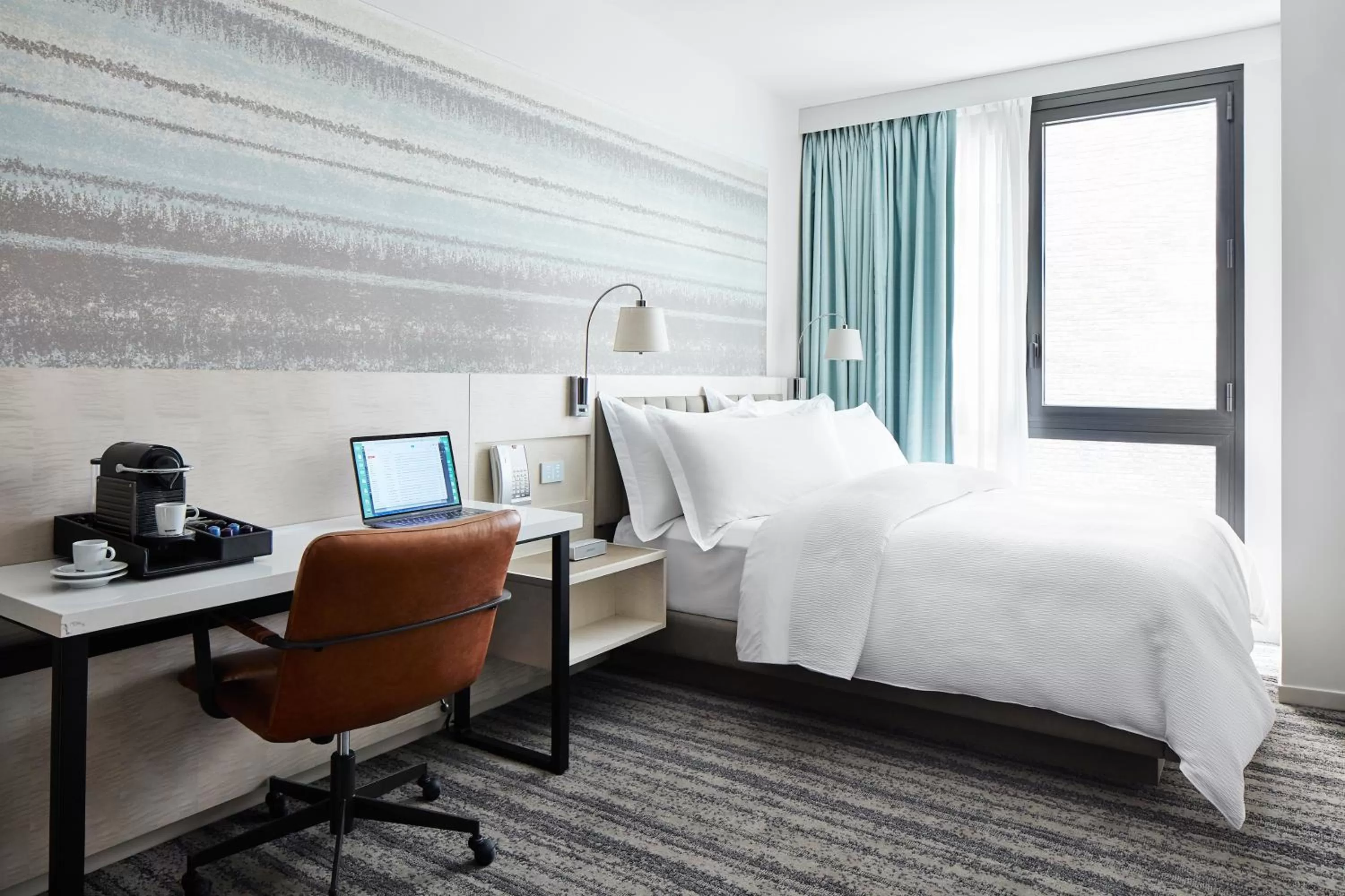 Bed in Park Terrace Hotel