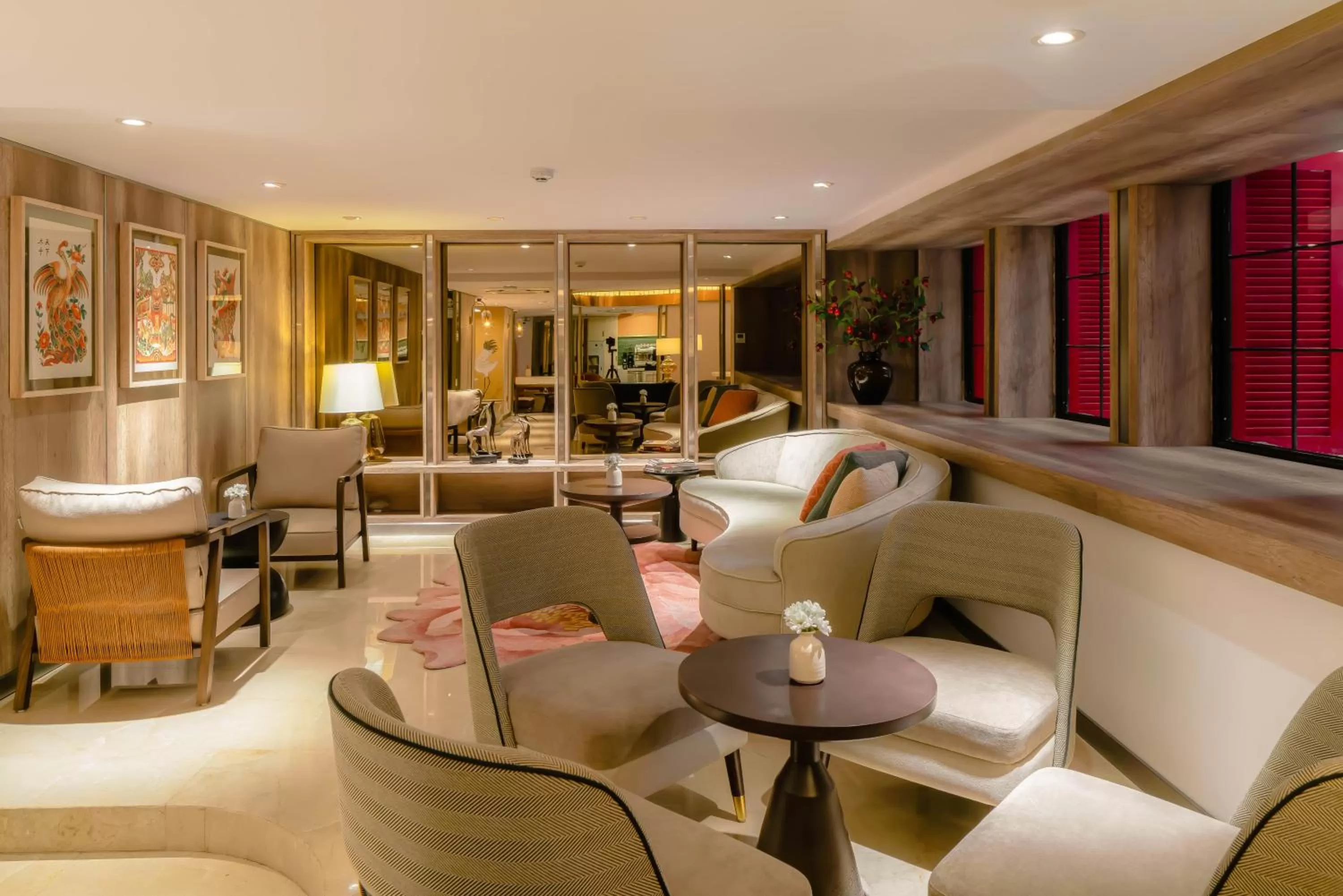 Lobby or reception in Hanoi Le Jardin Hotel & Spa