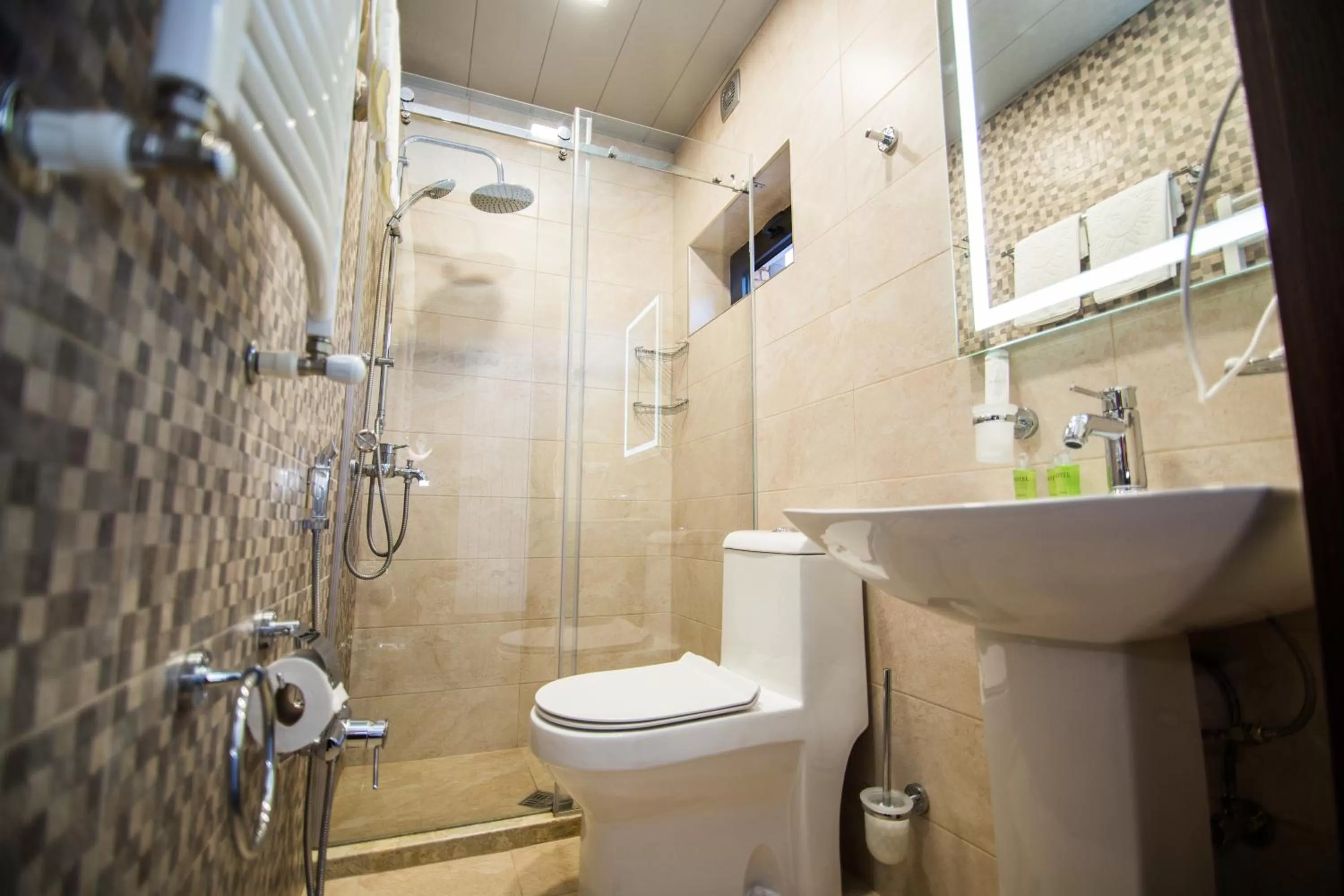 Bathroom in Milano Palace Borjomi