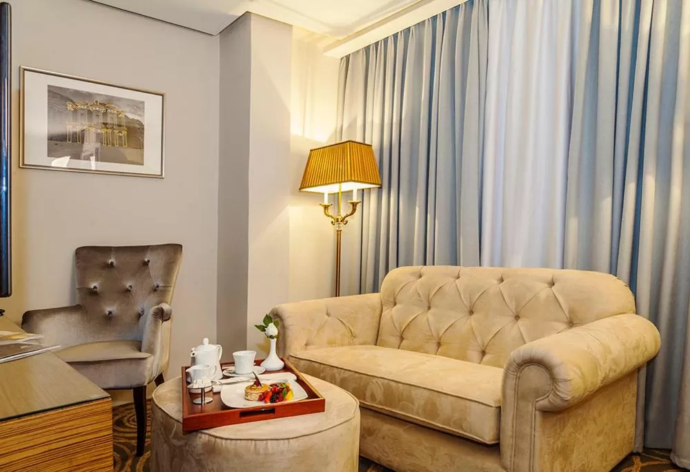 Seating Area in Harir Palace Hotel