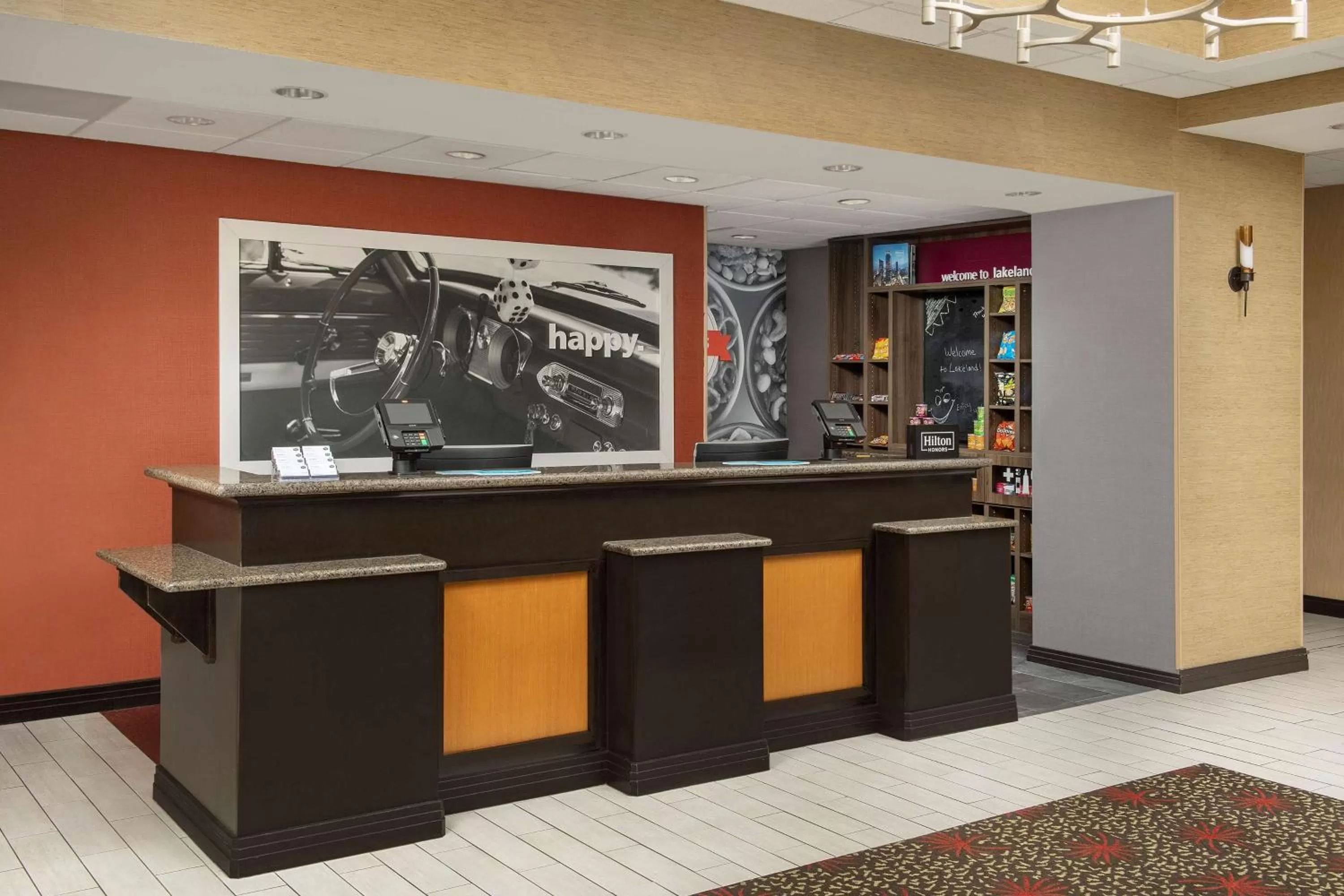 Lobby or reception in Hampton Inn & Suites Lakeland-South Polk Parkway