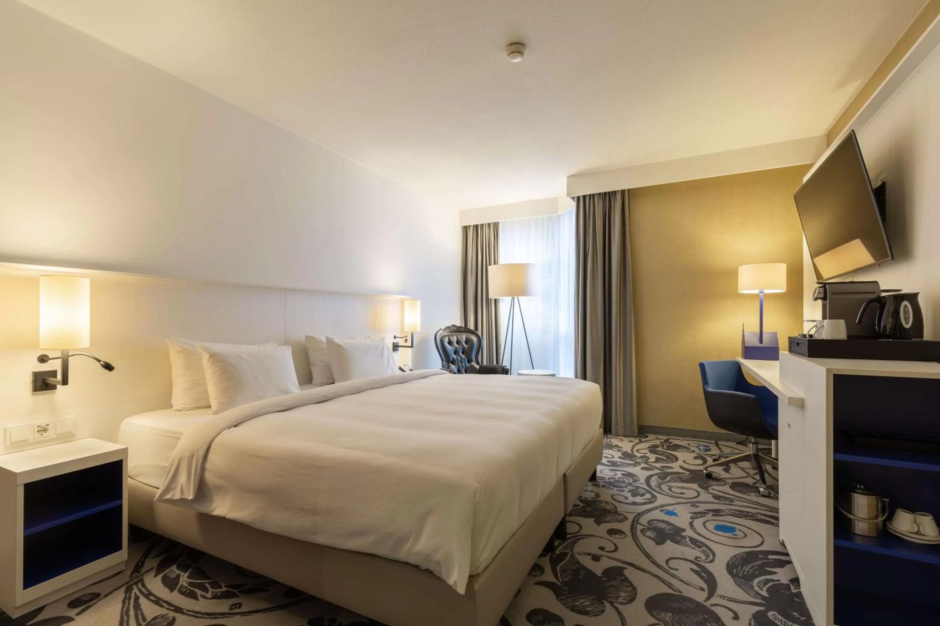 Bedroom, Bed in Radisson Blu Hotel, Amsterdam City Center