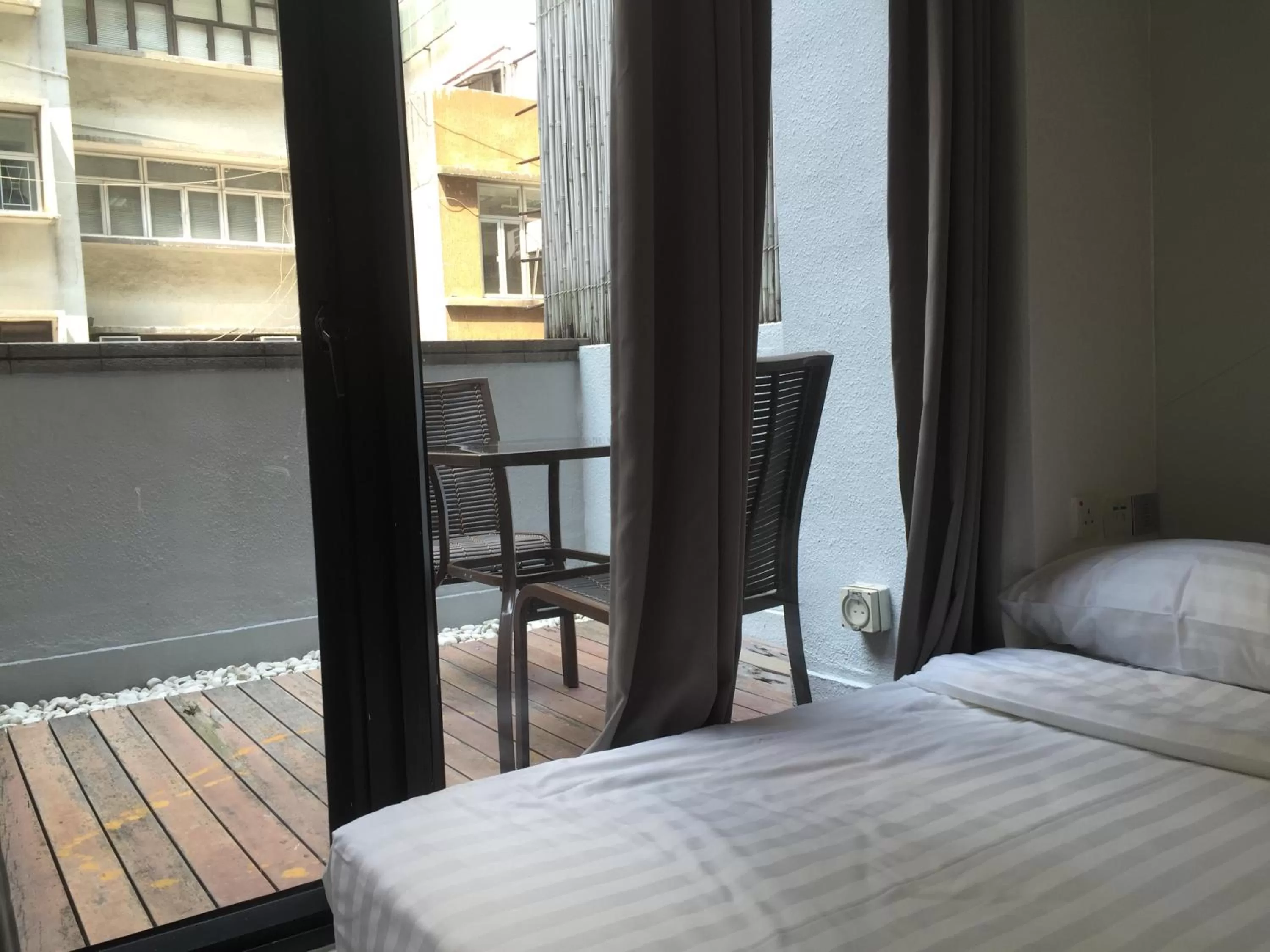 Decorative detail, Bed in Homy Central