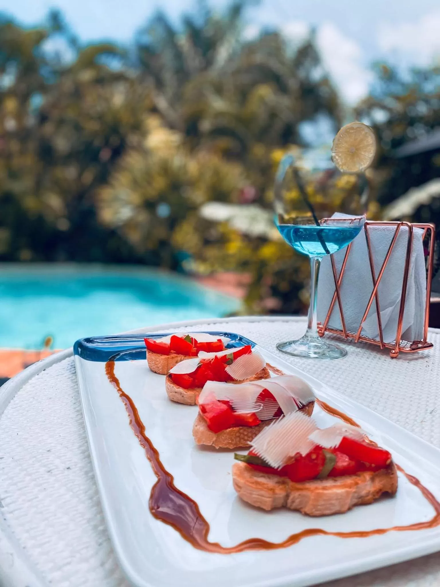 Food in Monkey Lodge Panama