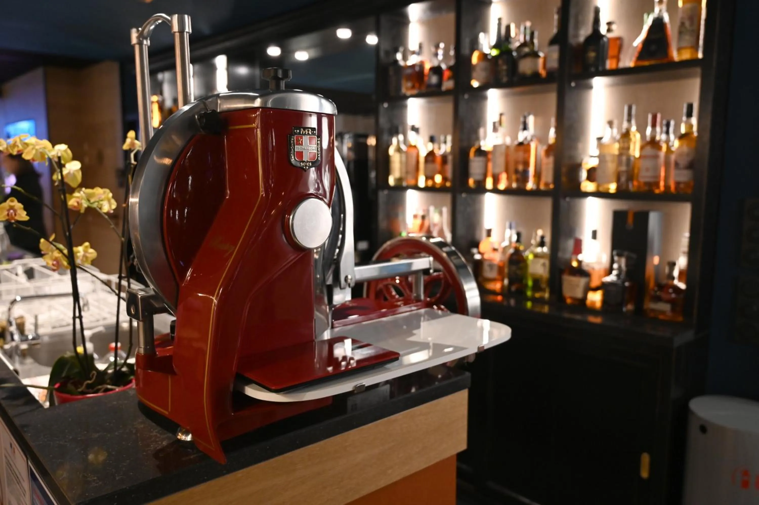 Lounge or bar in Hôtel Le Rempart