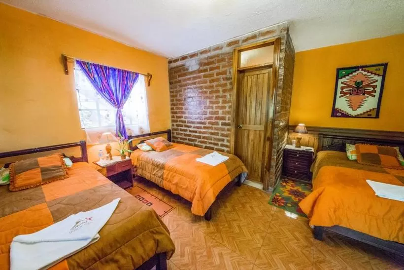 Bed in Hotel Donde Ivan