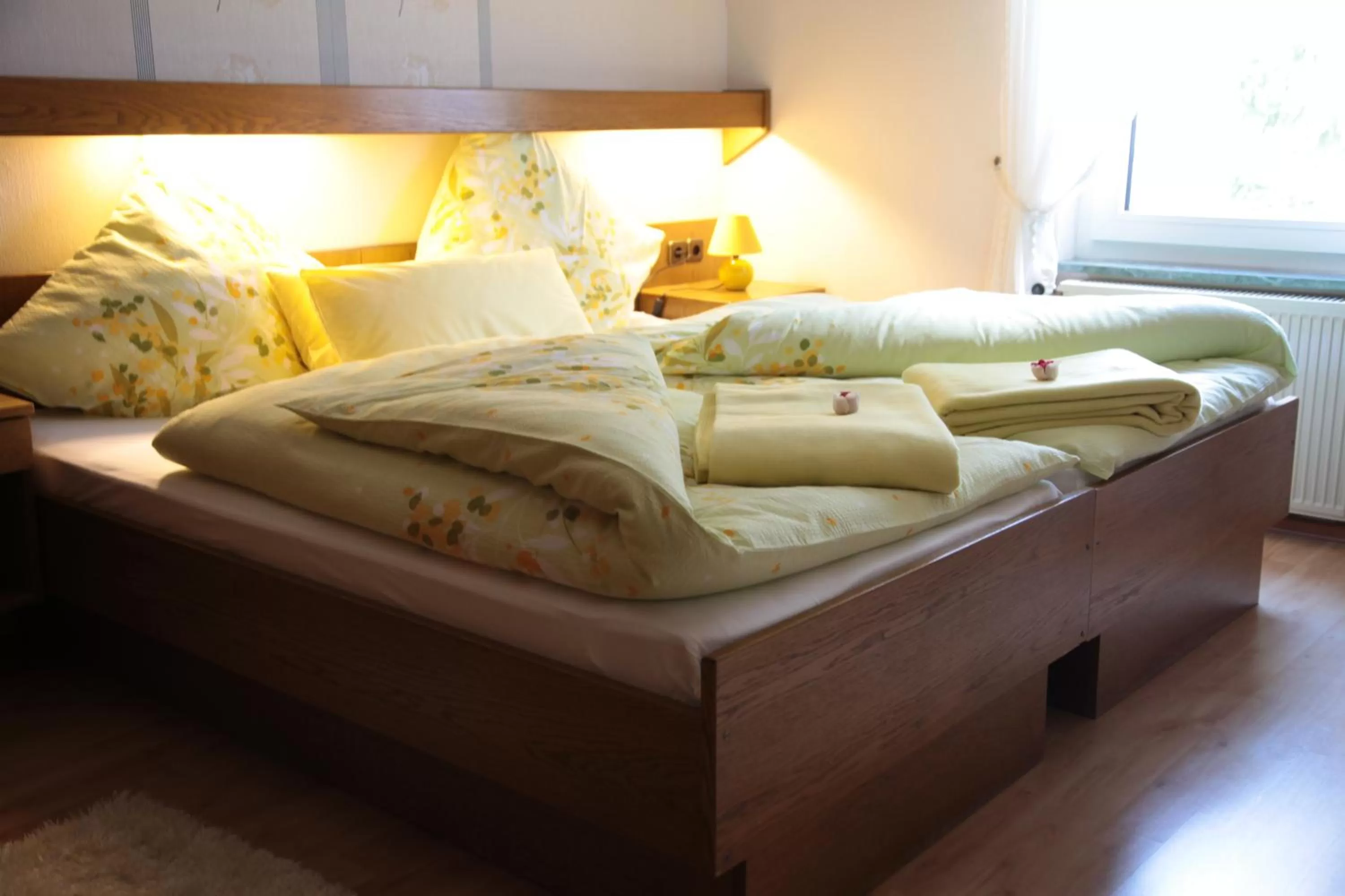 Photo of the whole room, Bed in Berleburger Hof