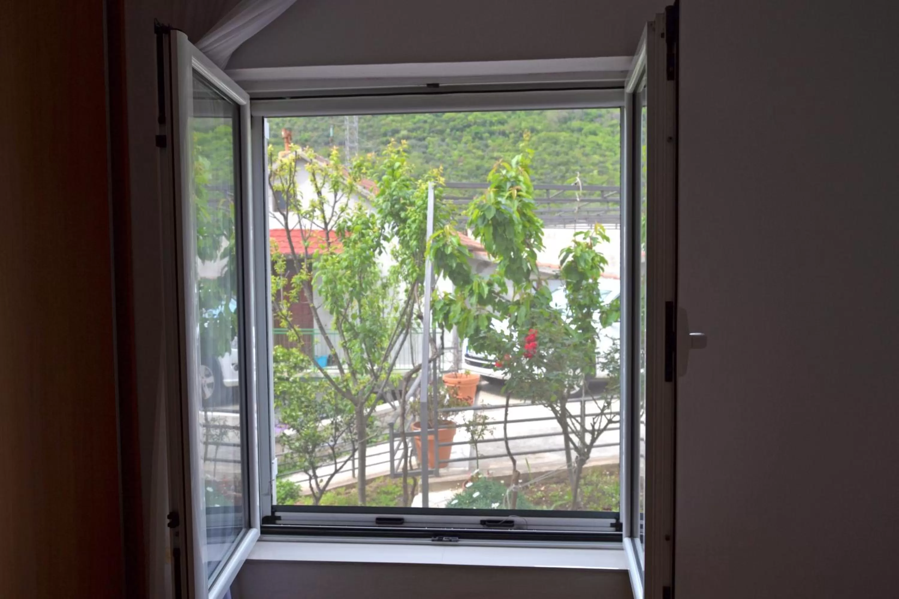 Garden view in Tivat Apartments