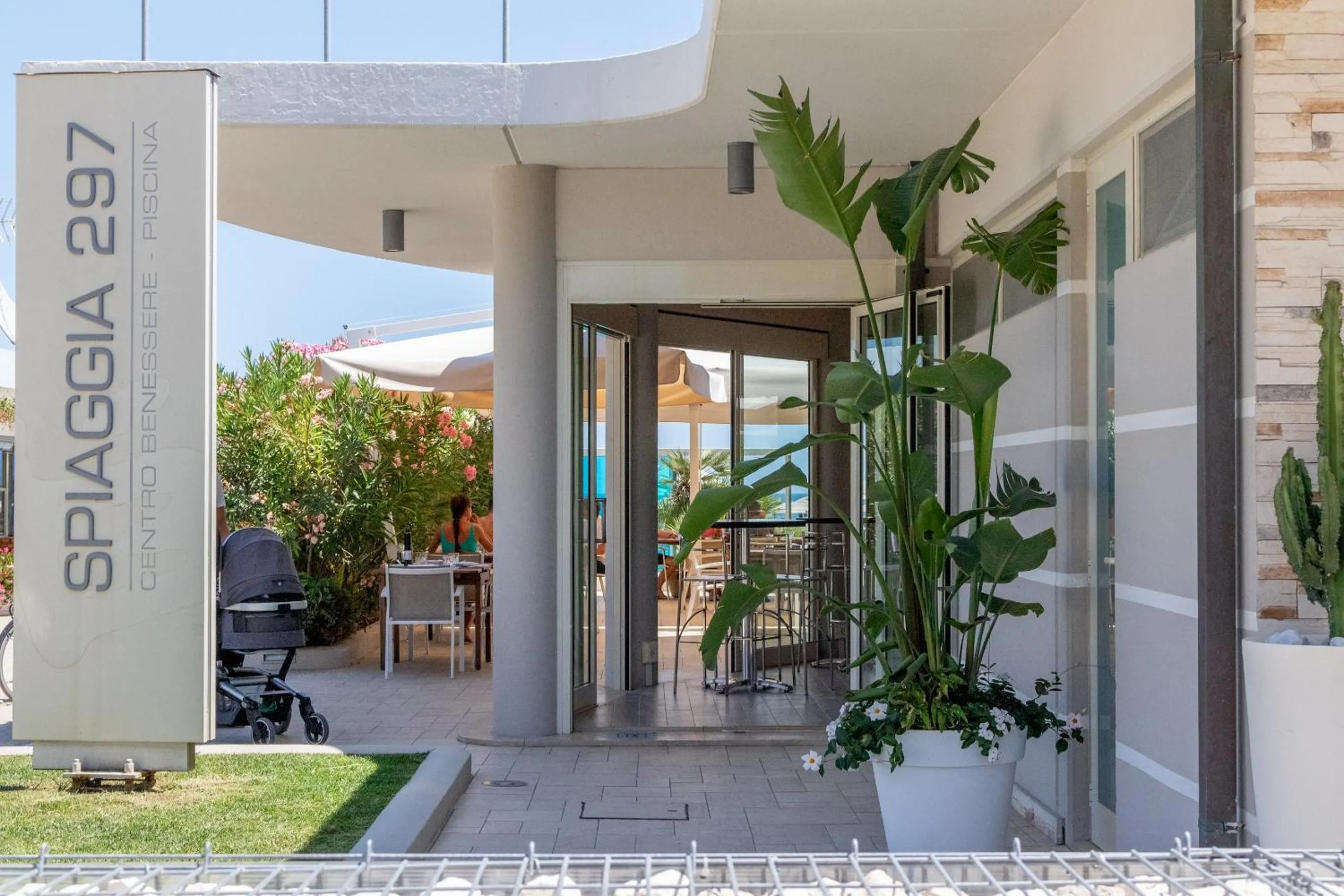 Beach in Bellettini Hotel