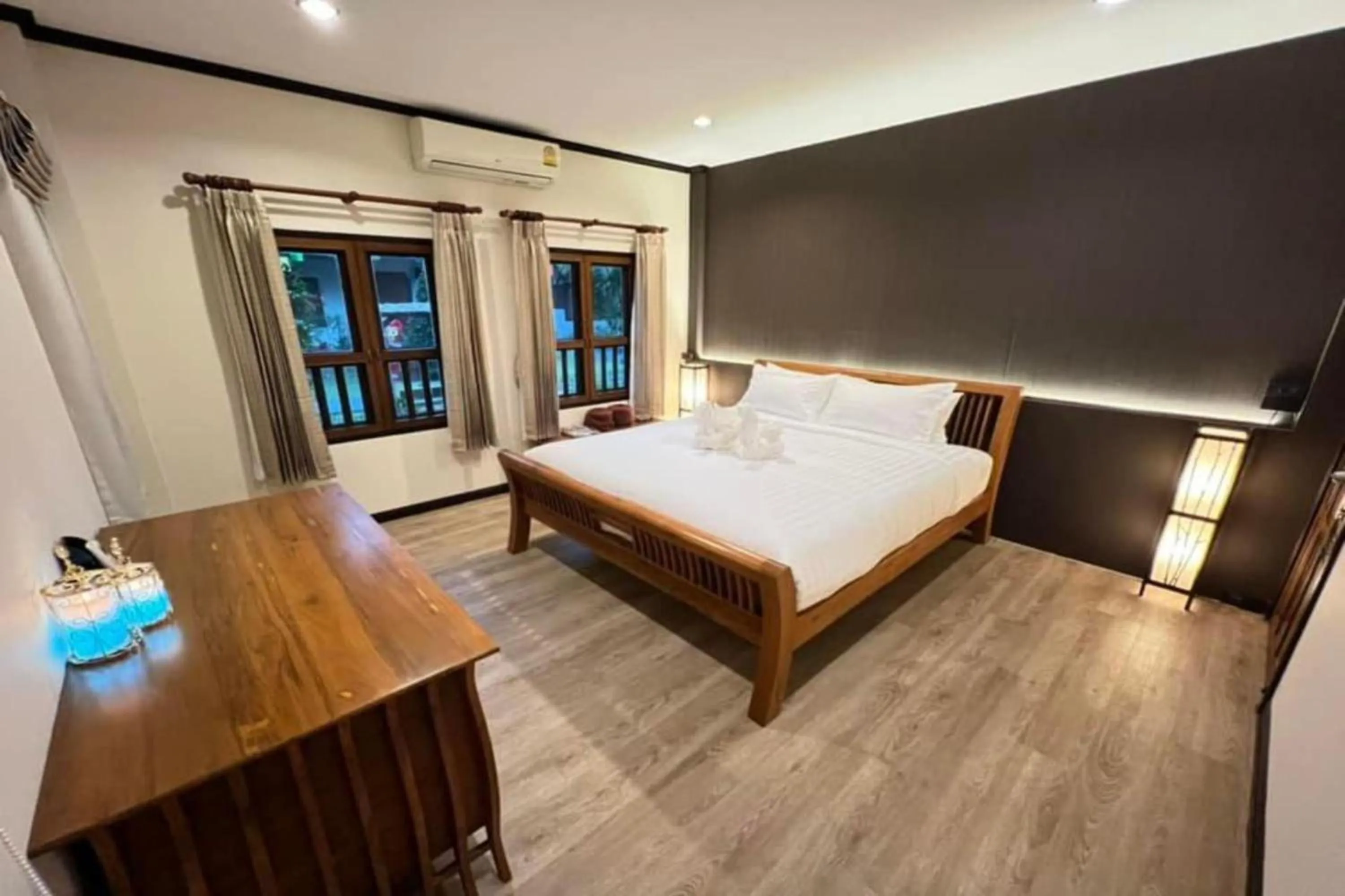 Bedroom in Na Mantra Resort