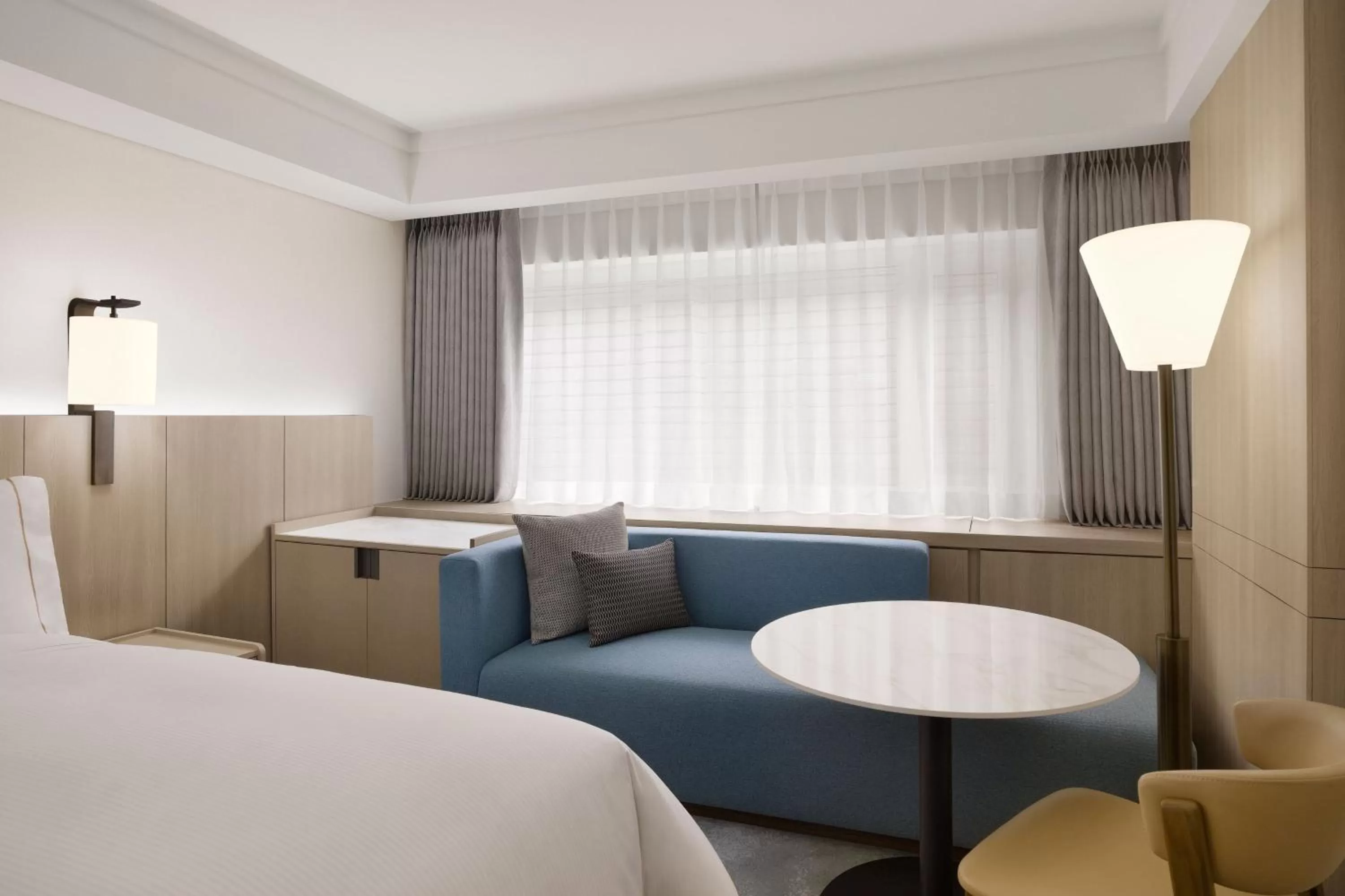 Photo of the whole room, Bed in The Westin Josun Busan