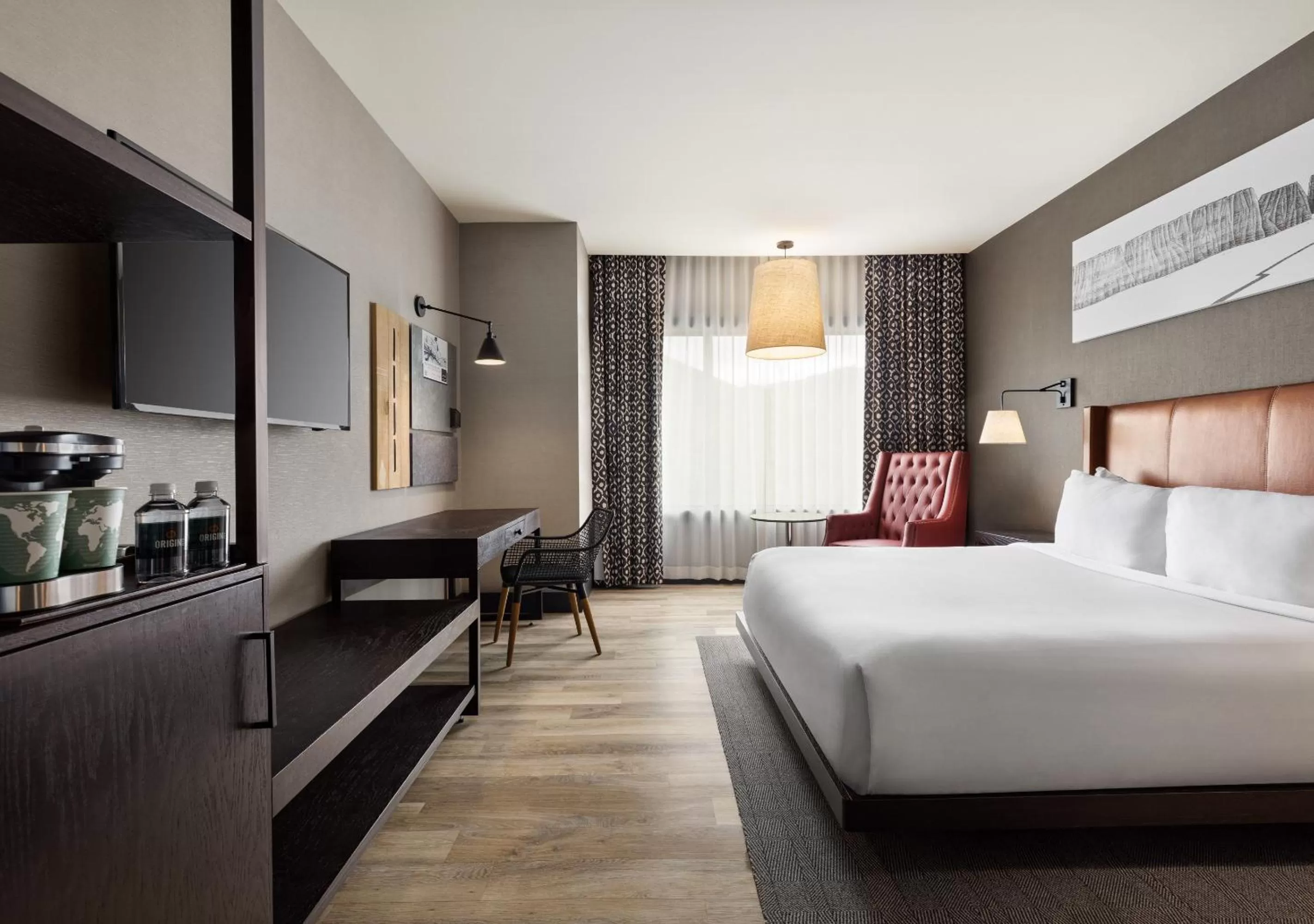 Bed in Origin Red Rocks, a Wyndham Hotel