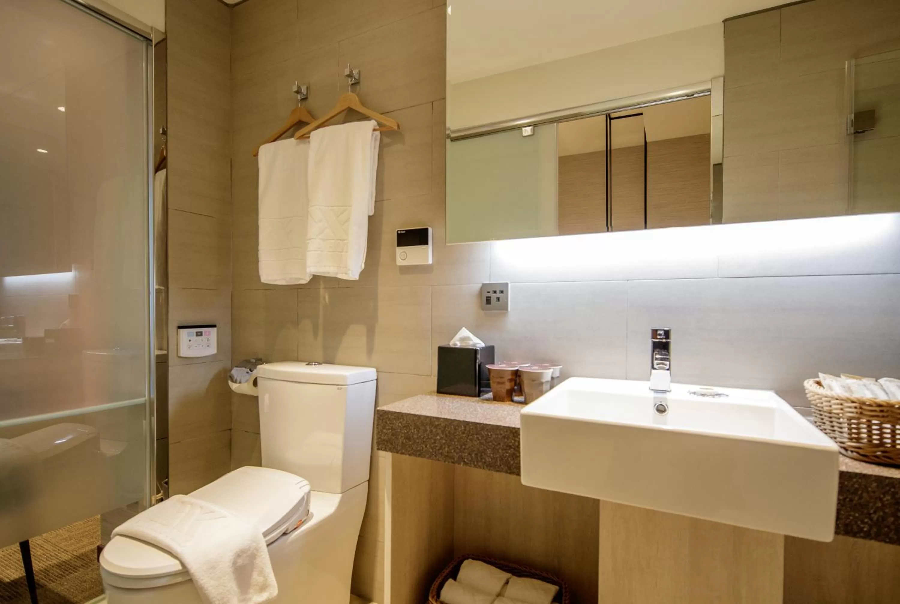 Toilet in Via Hotel Taipei Station