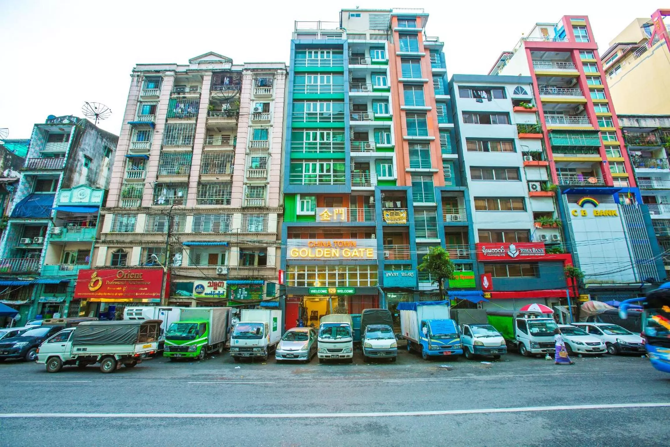 Floor plan in Golden Gate China Town Hotel