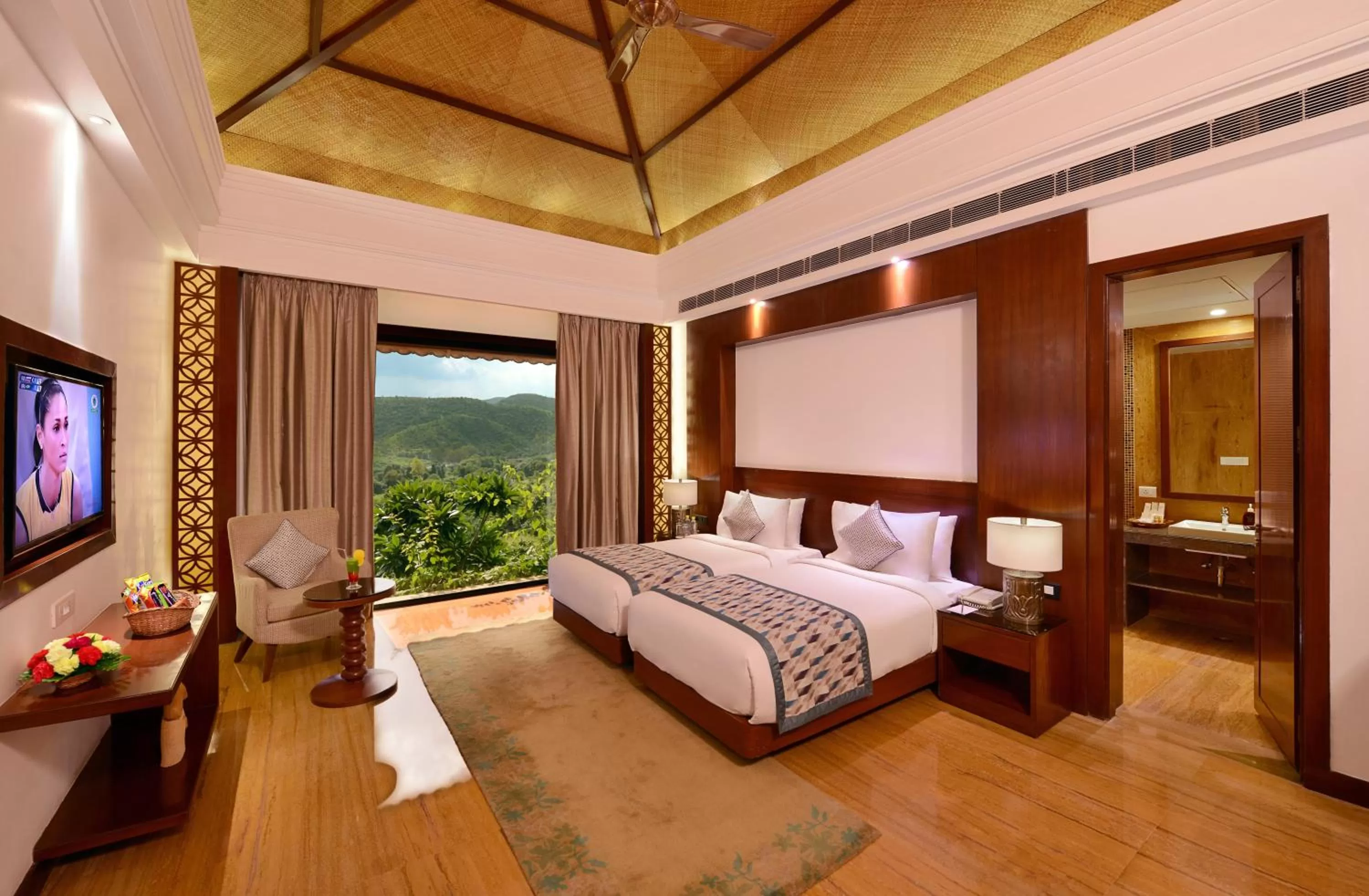 Bedroom, Bed in The Ananta Udaipur