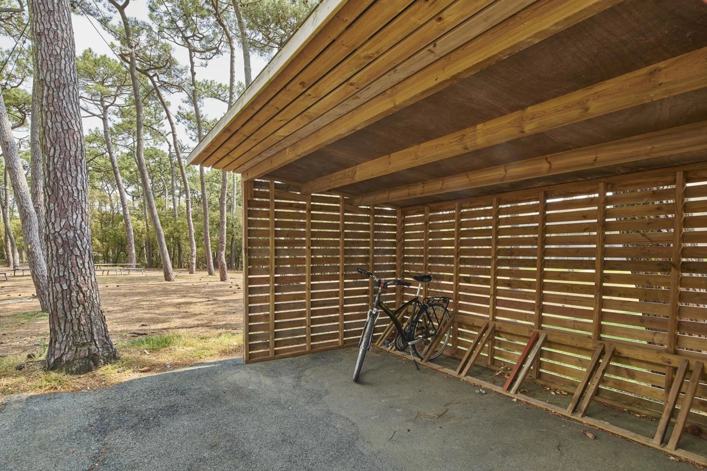 Cycling in Club Vacances Bleues Les Jardins De l'Atlantique