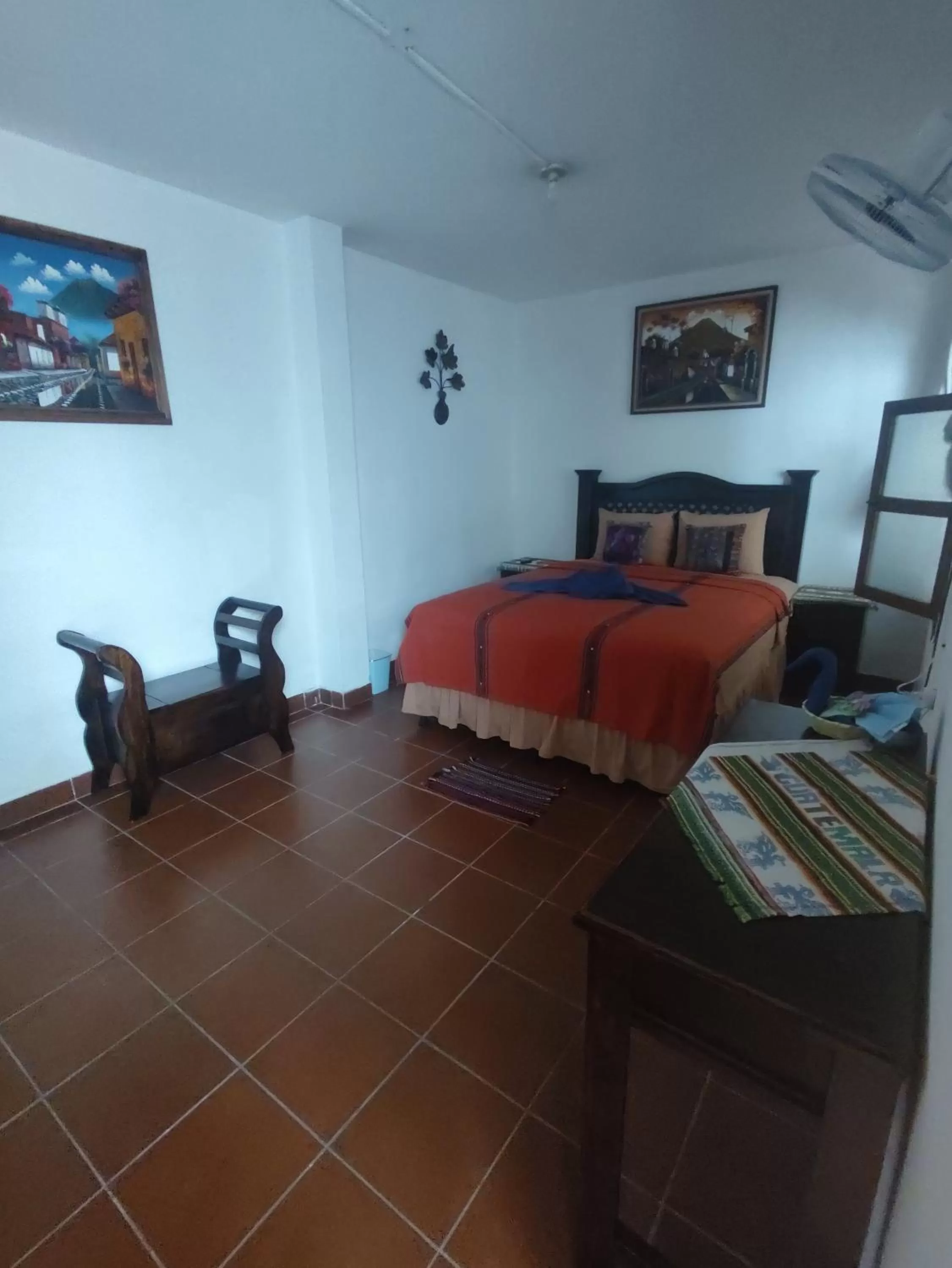 Bed in Francisco's rest house hotel